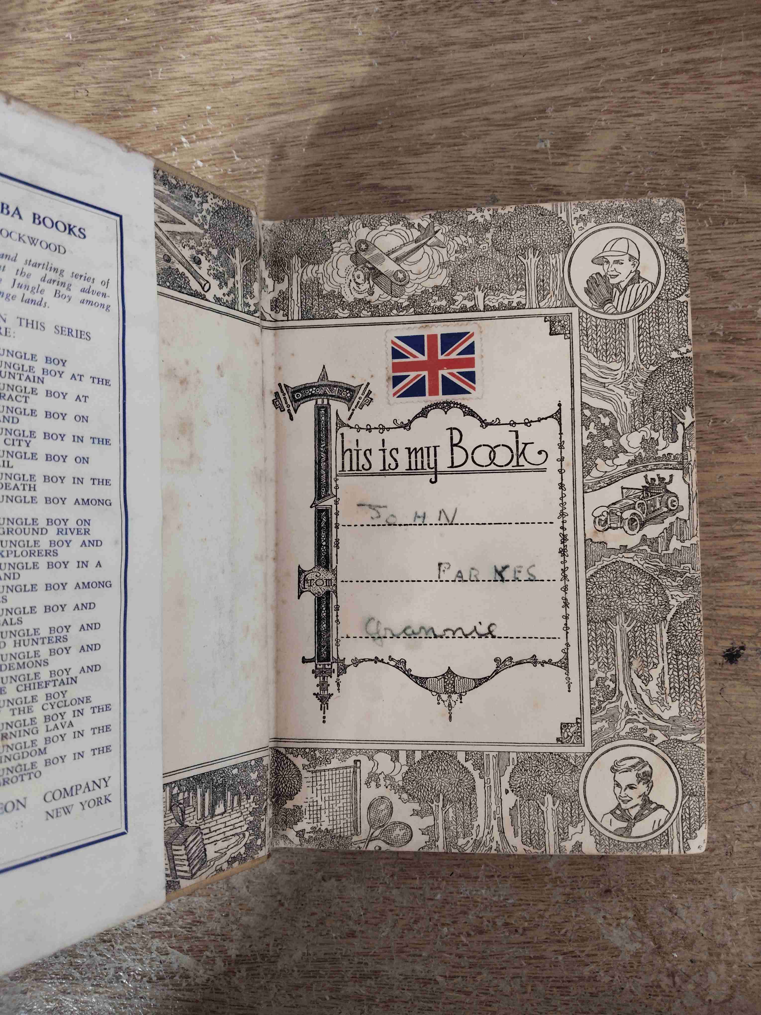 Libro vintage Bomba Jungle Boy - miniatura 2