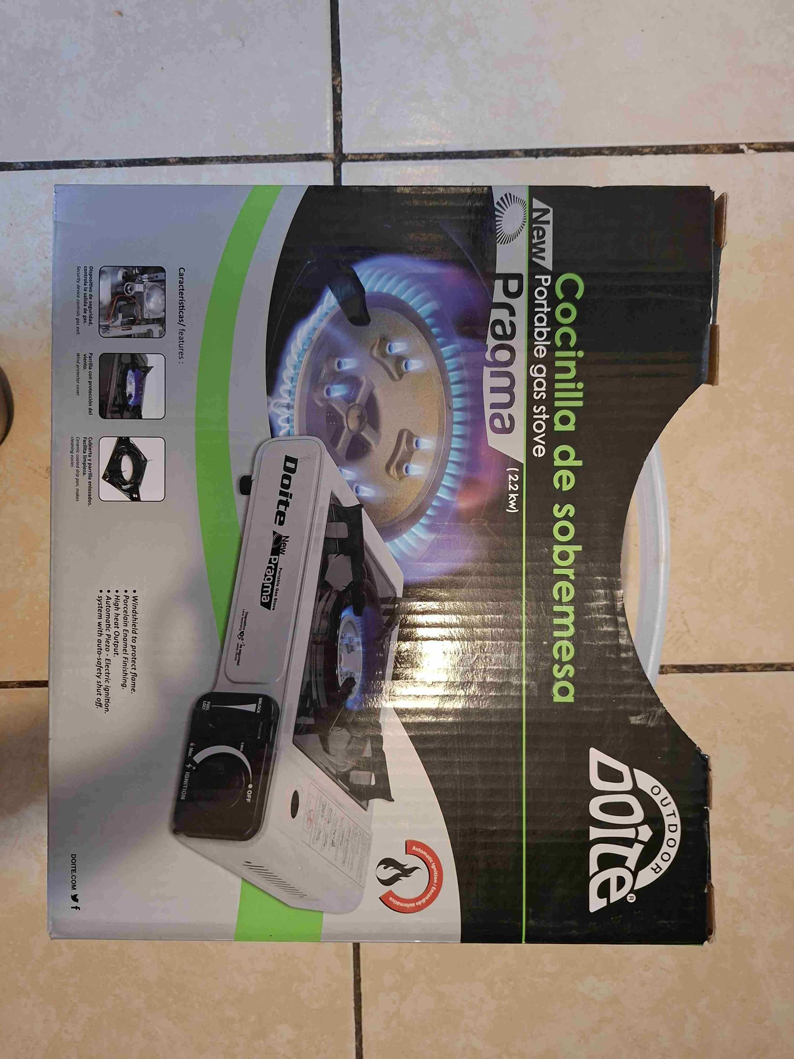 Cocina de sobremesa a gas Doite