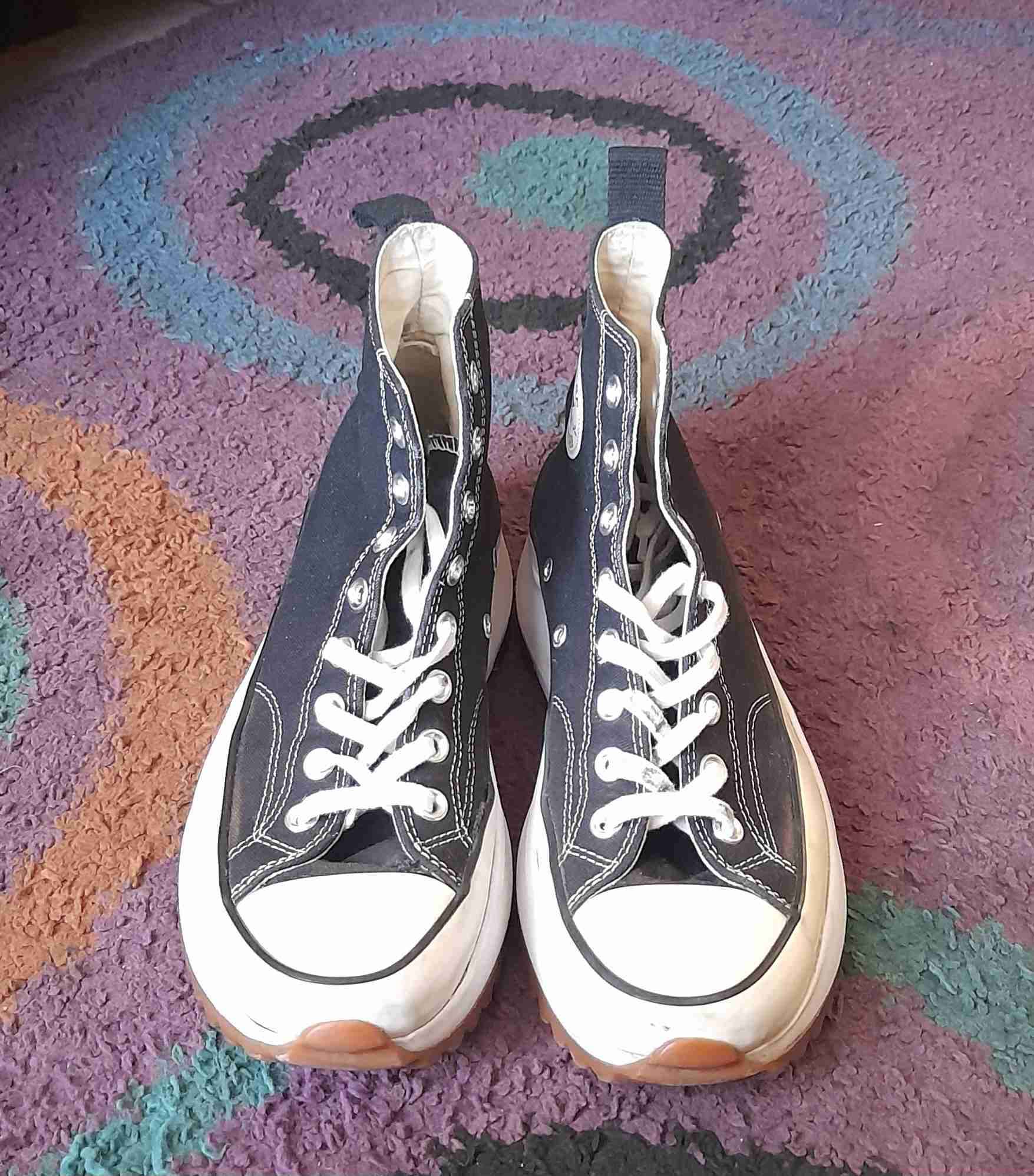 Zapatillas Converse negras plataforma - miniatura 2