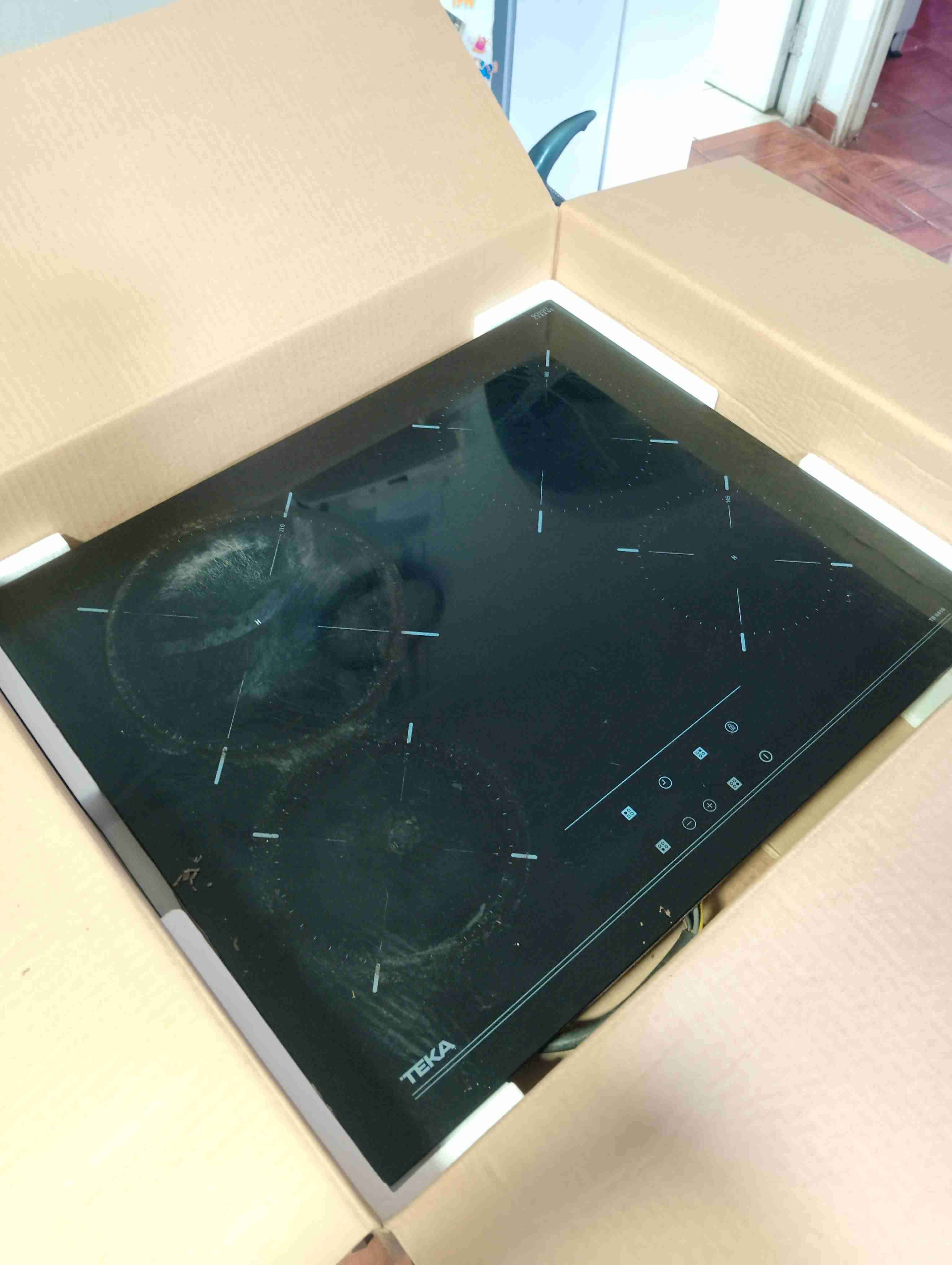 Encimera vitrocerámica Teka usada