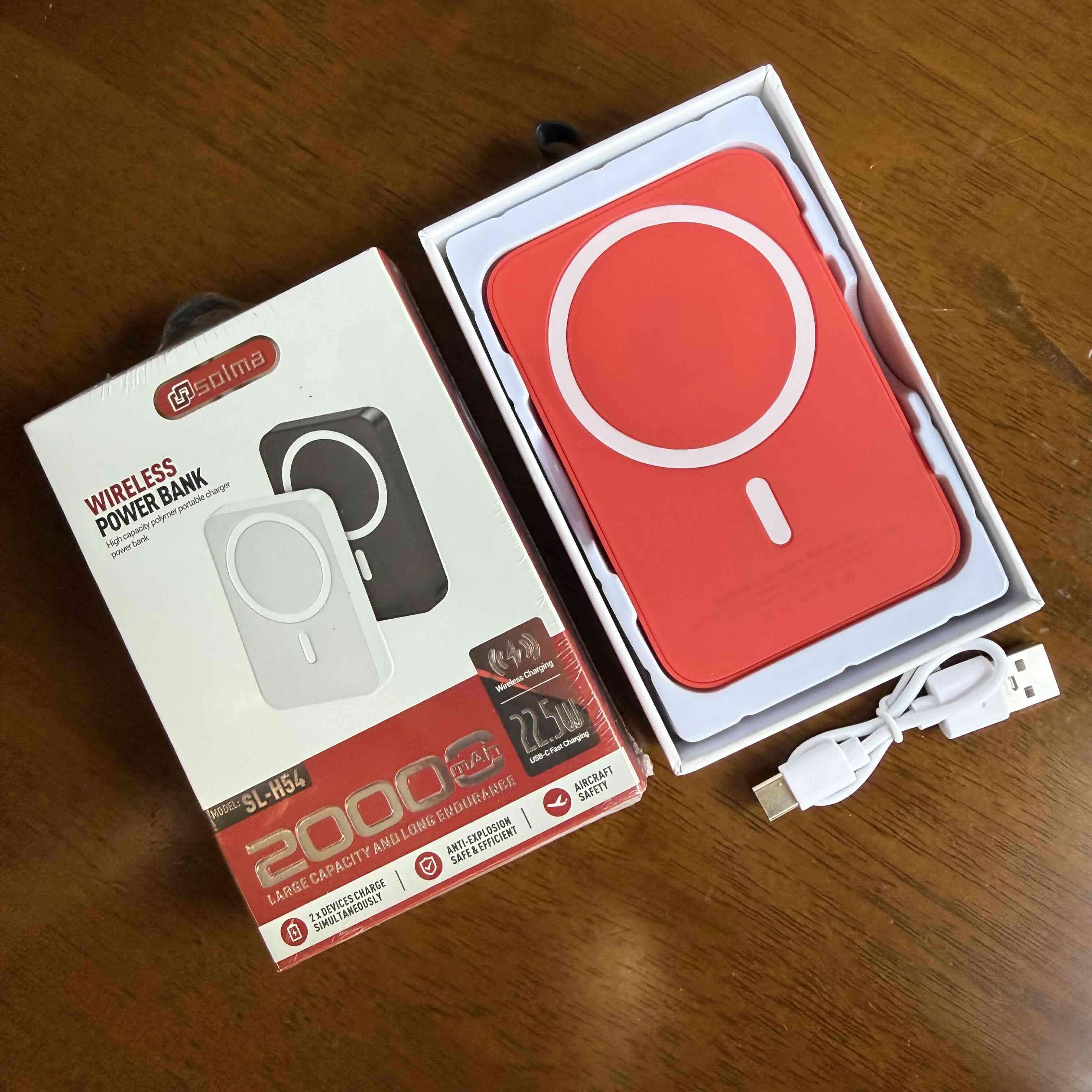 Batería externa inalámbrica 20000mAh - miniatura 3