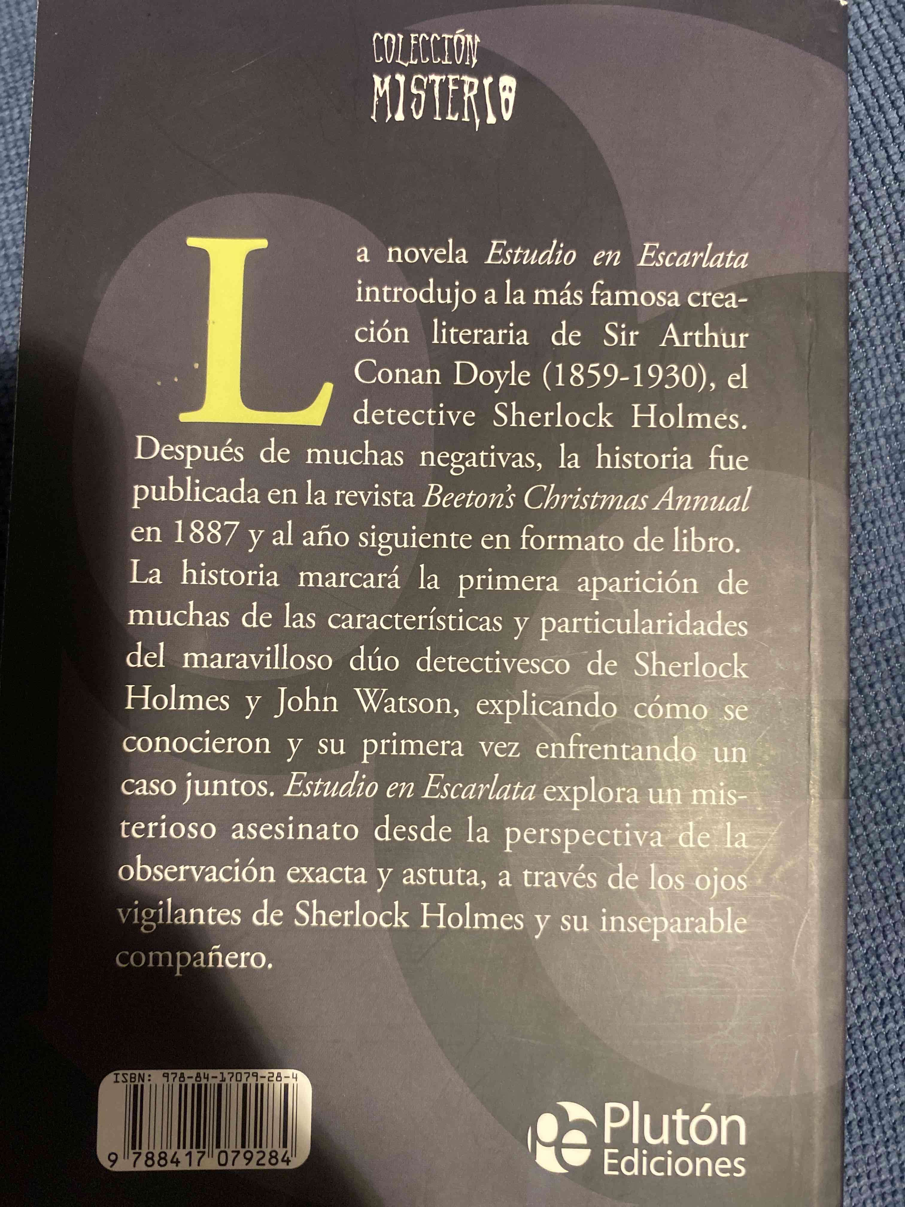 Libro 'Estudio en Escarlata' - miniatura 2