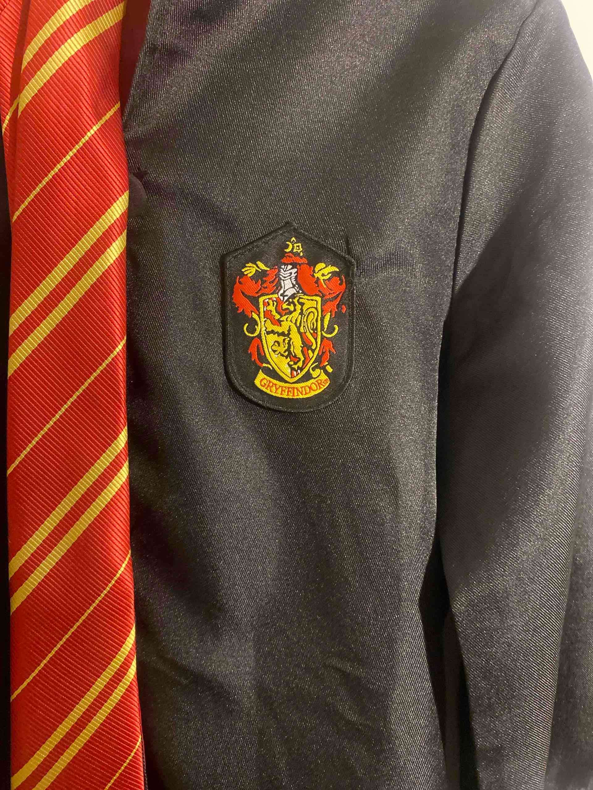 Disfraz de harry potter con corbata de gryffindor - miniatura 2