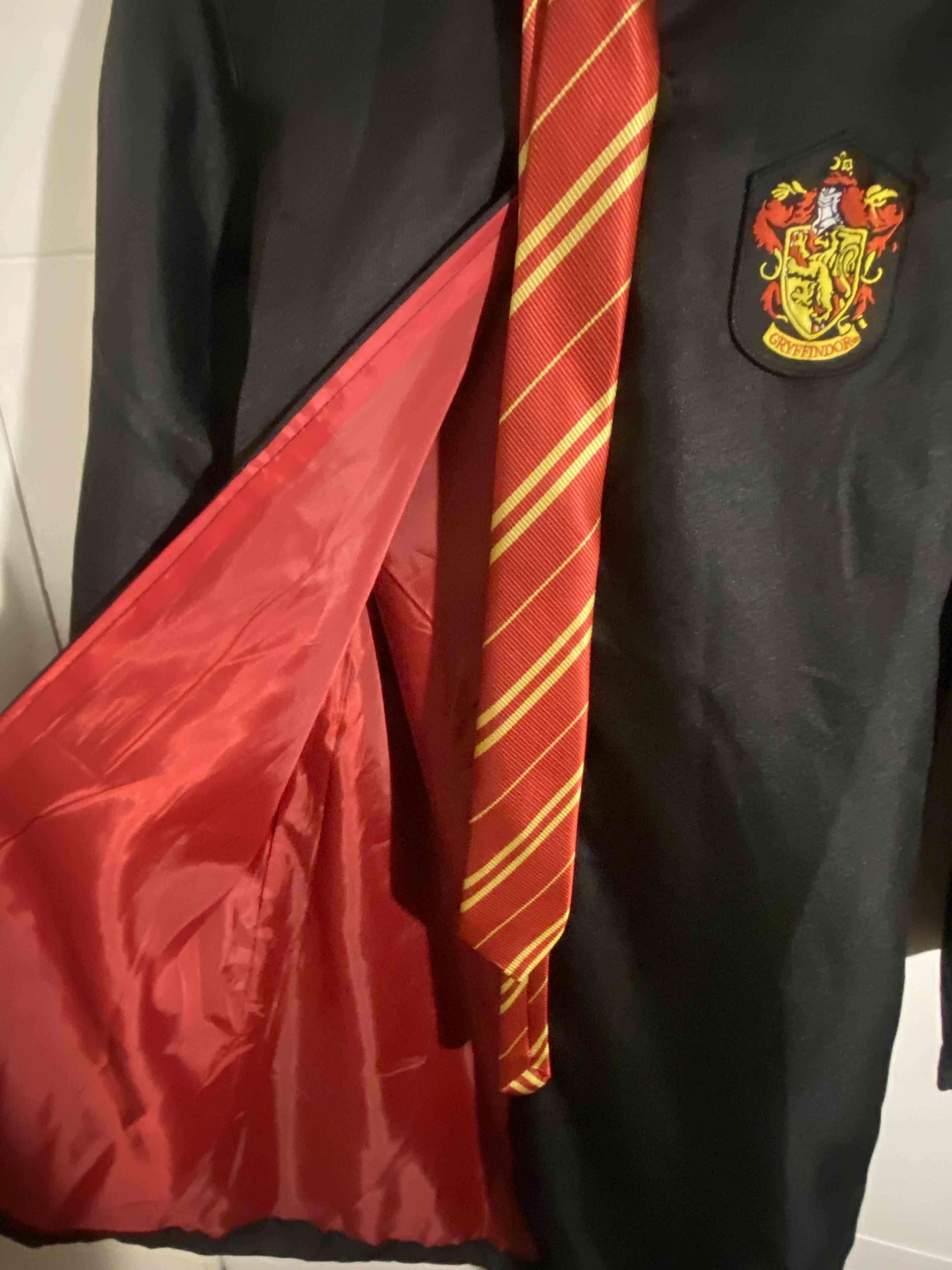 Disfraz de harry potter con corbata de gryffindor - miniatura 3