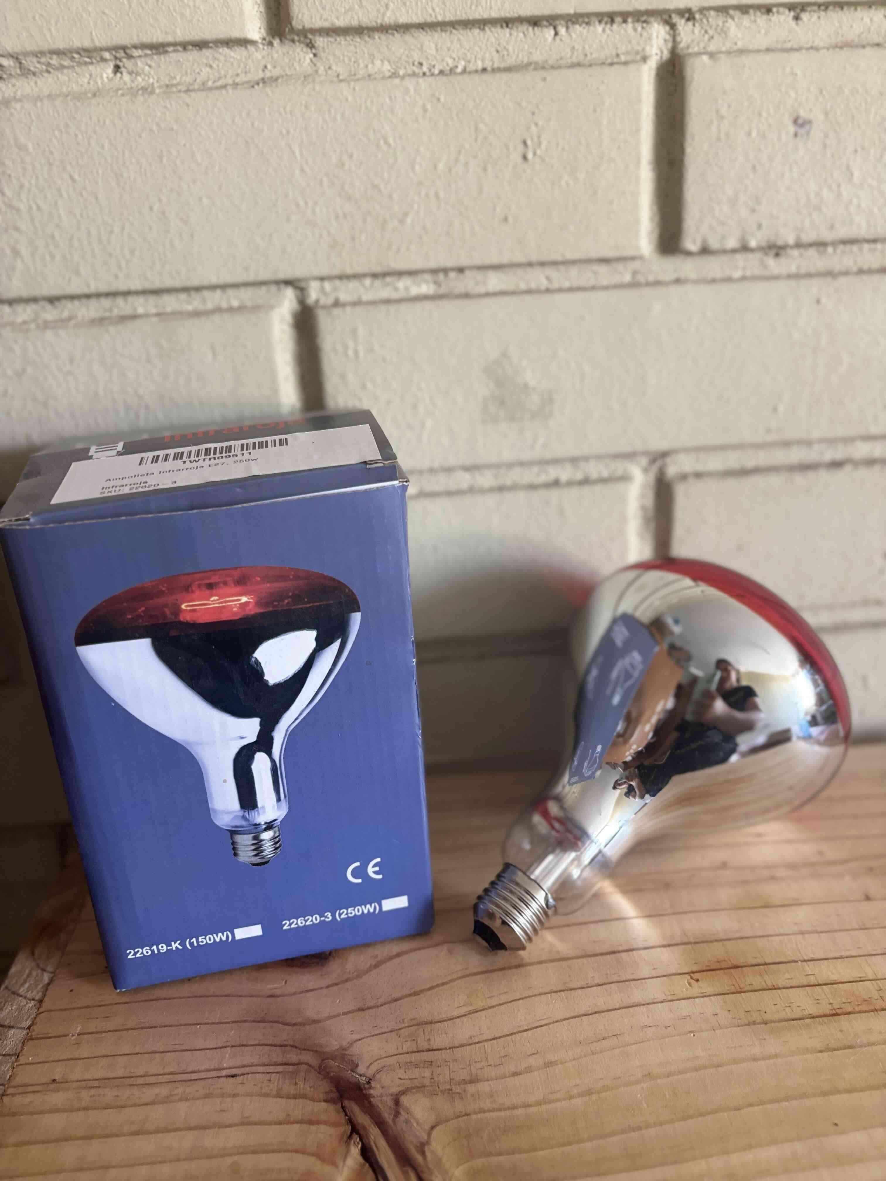 Ampolleta infrarroja 250 w - miniatura 3