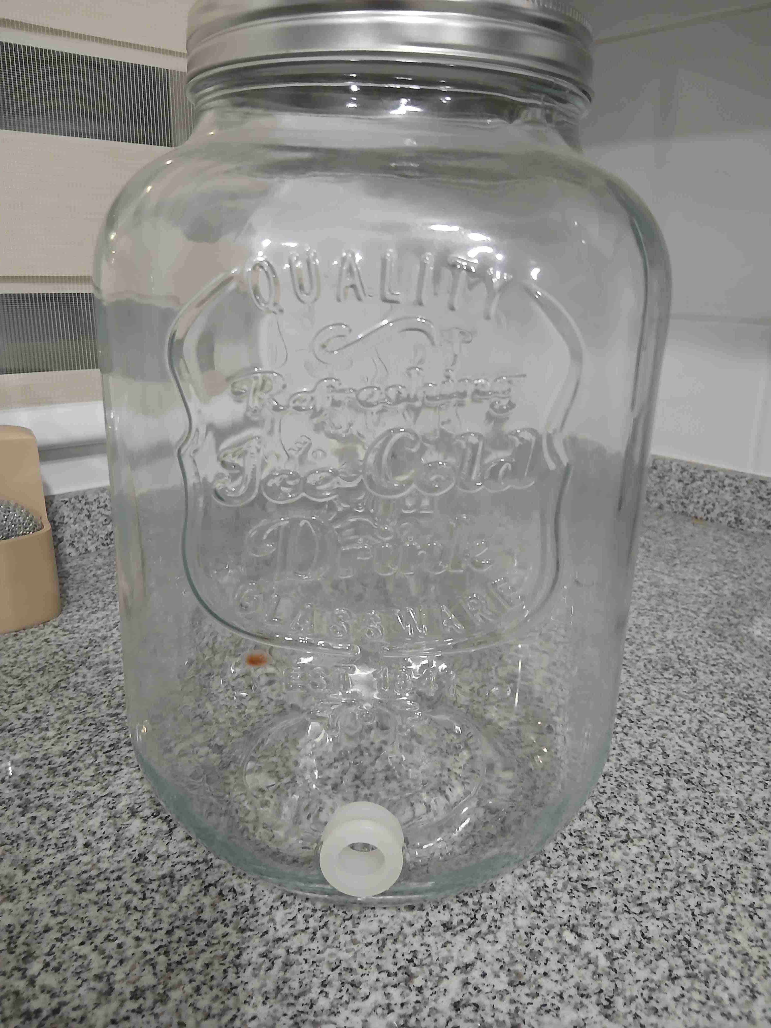 Dispensador de vidrio con grifo - miniatura 2