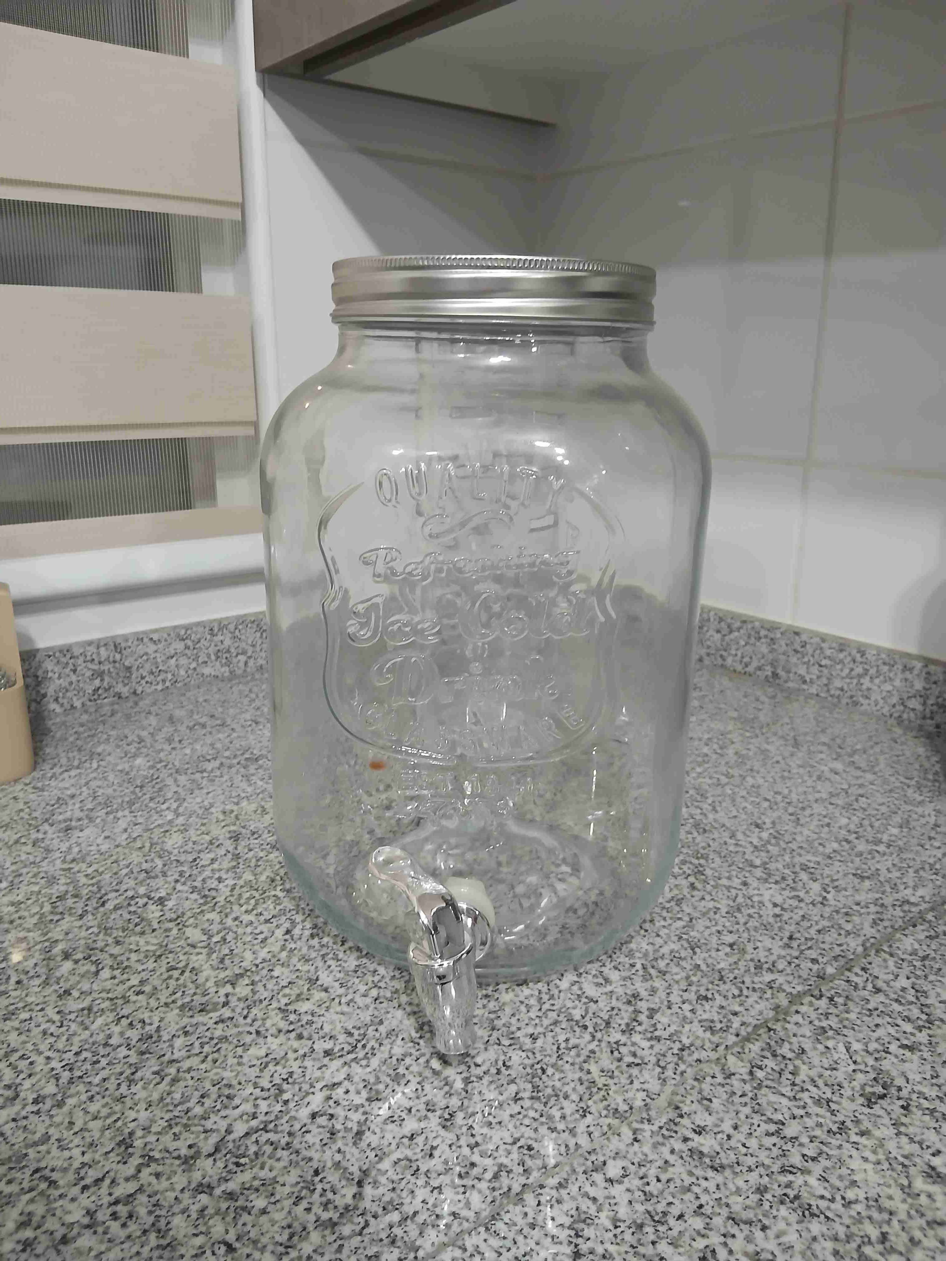 Dispensador de vidrio con grifo - miniatura 5