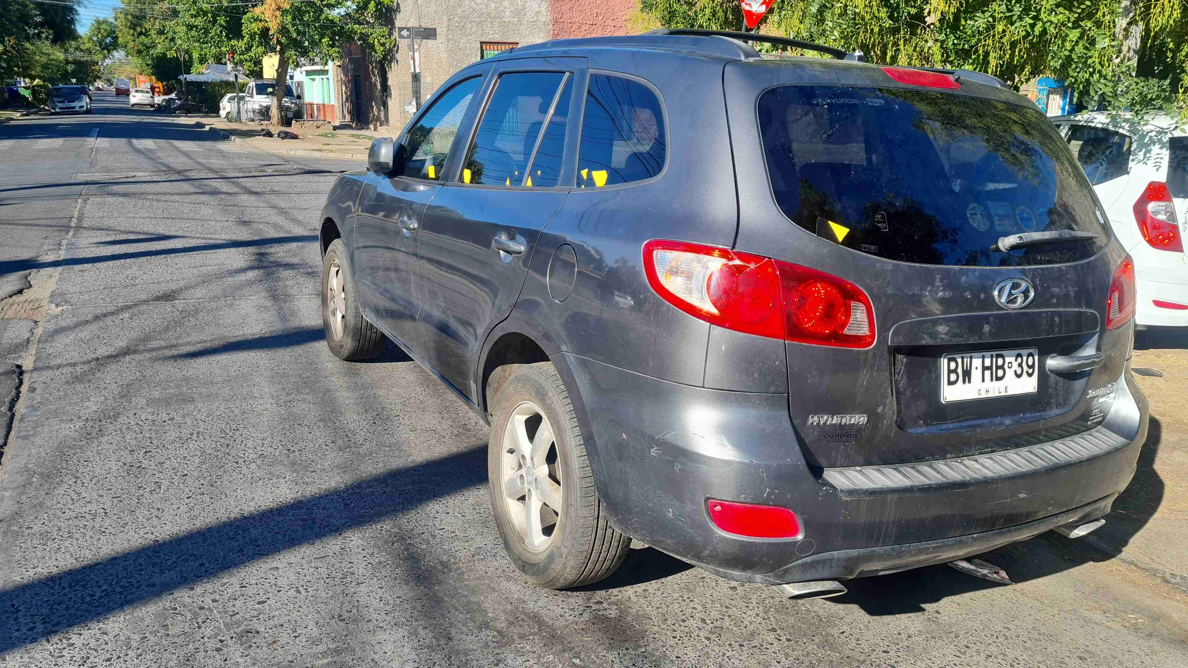 SUV Hyundai Santa Fe gris2009 2.7 v6 - miniatura 2