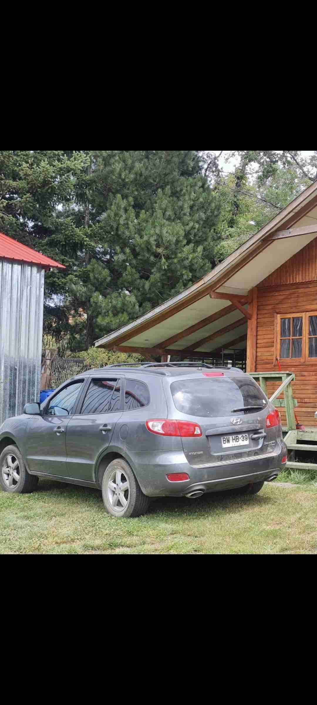 SUV Hyundai Santa Fe gris2009 2.7 v6 - miniatura 5