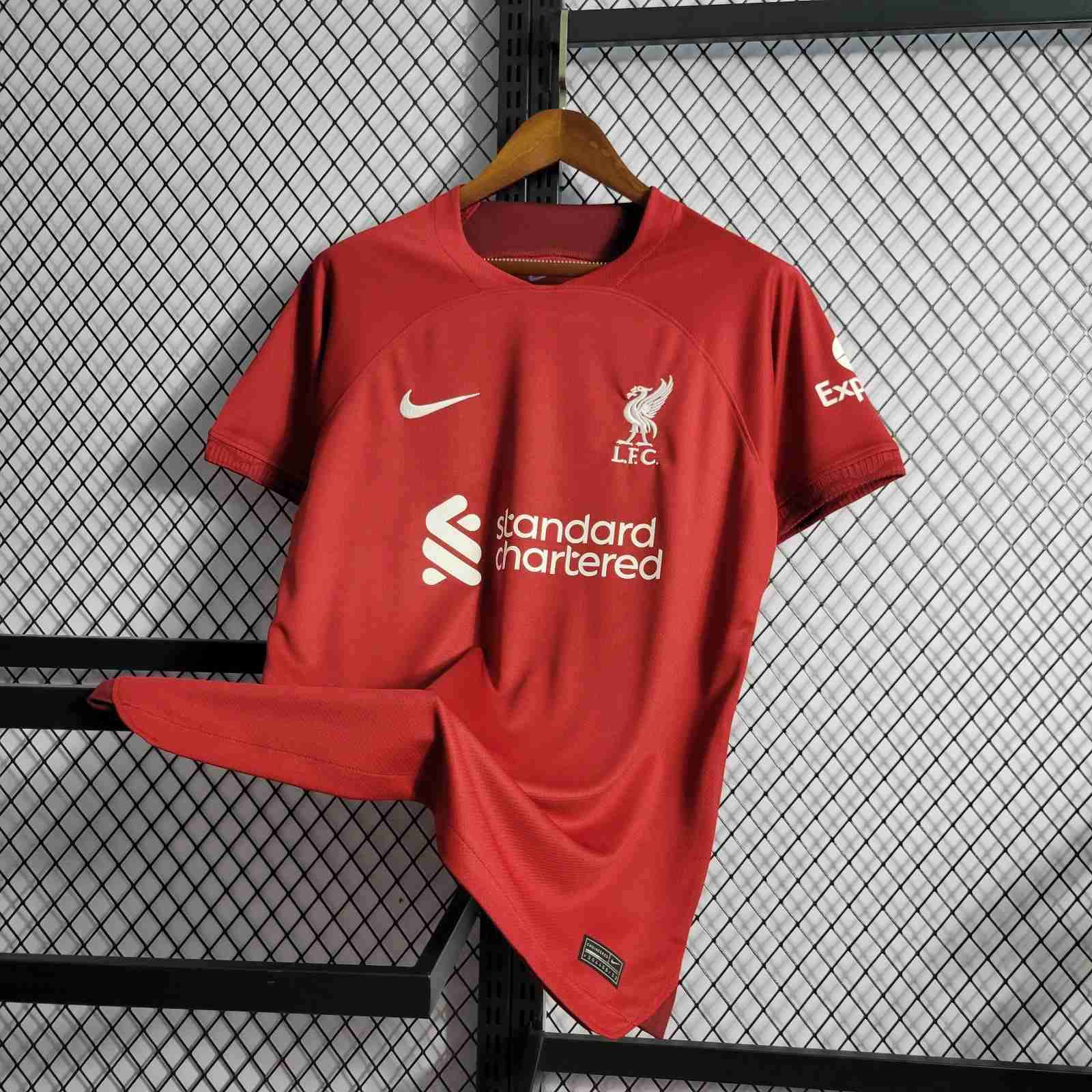 Camiseta fútbol Liverpool Salah nuevas - miniatura 2