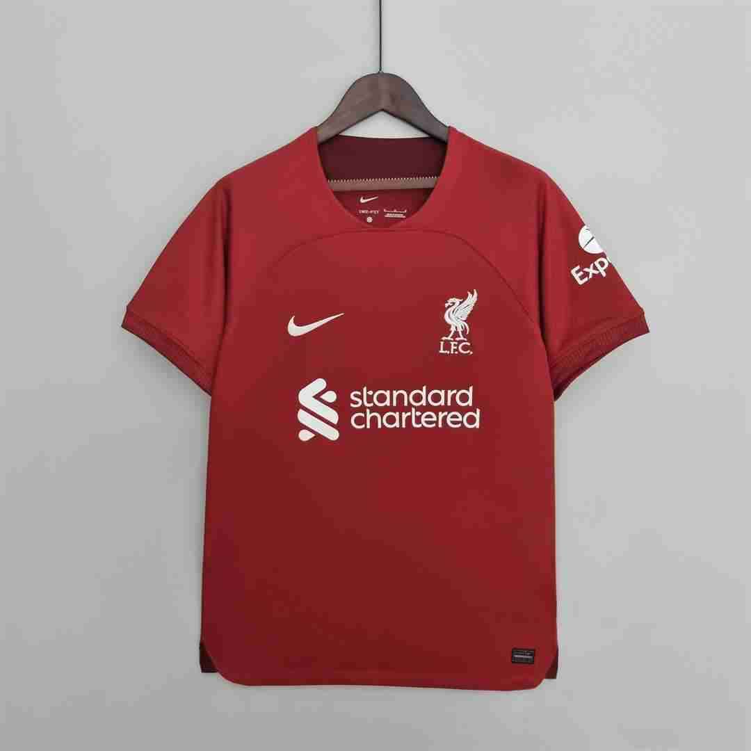 Camiseta fútbol Liverpool Salah nuevas - miniatura 3