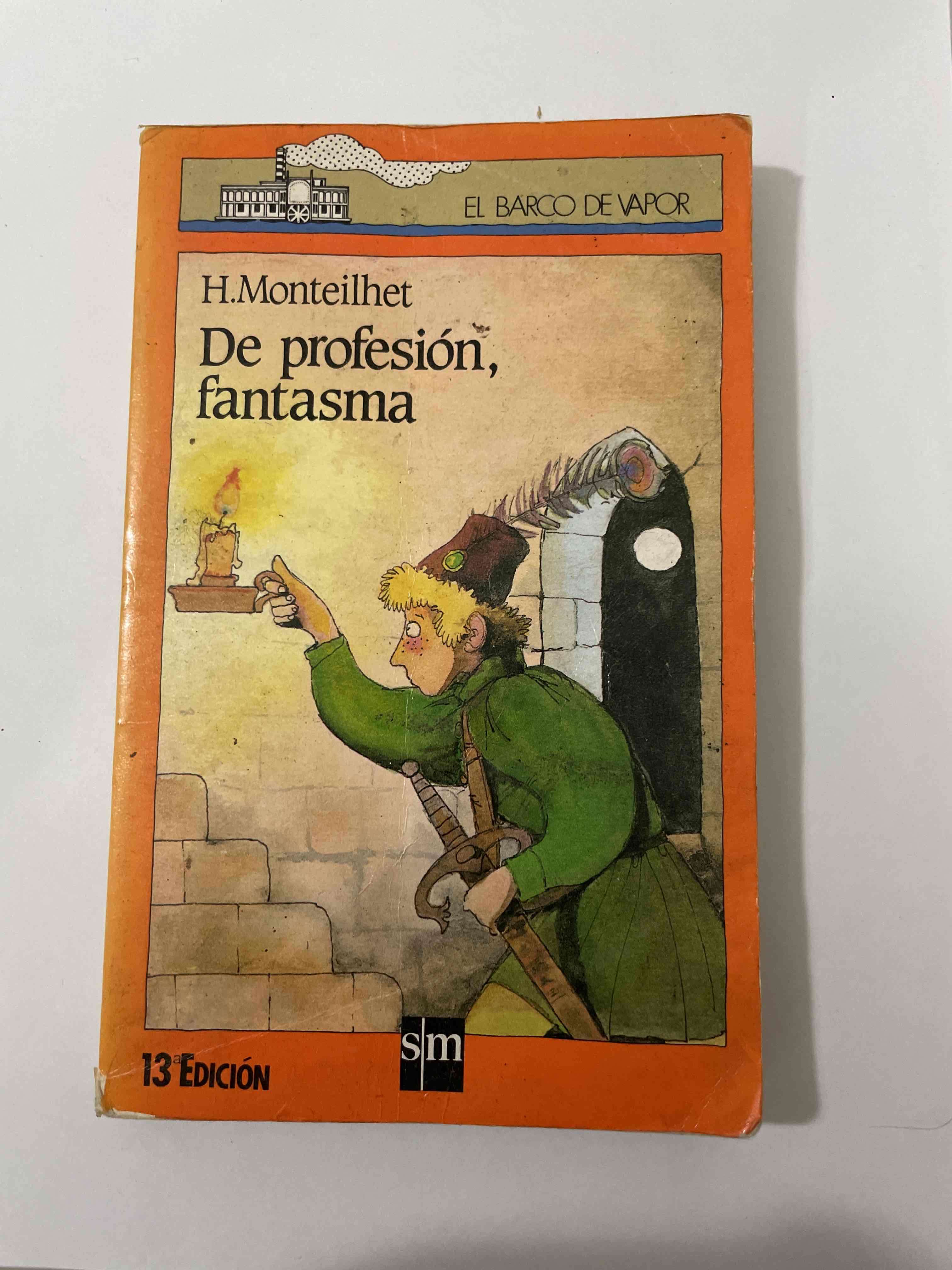 Libro De profesión, fantasma
