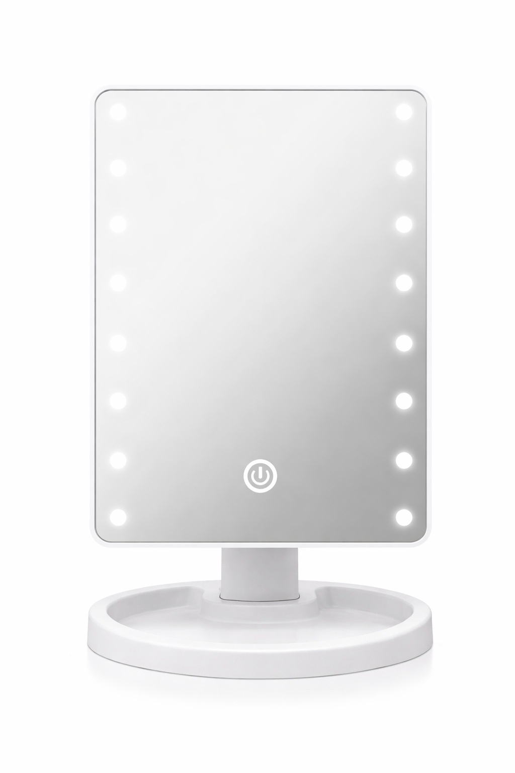 Espejo con luces LED a