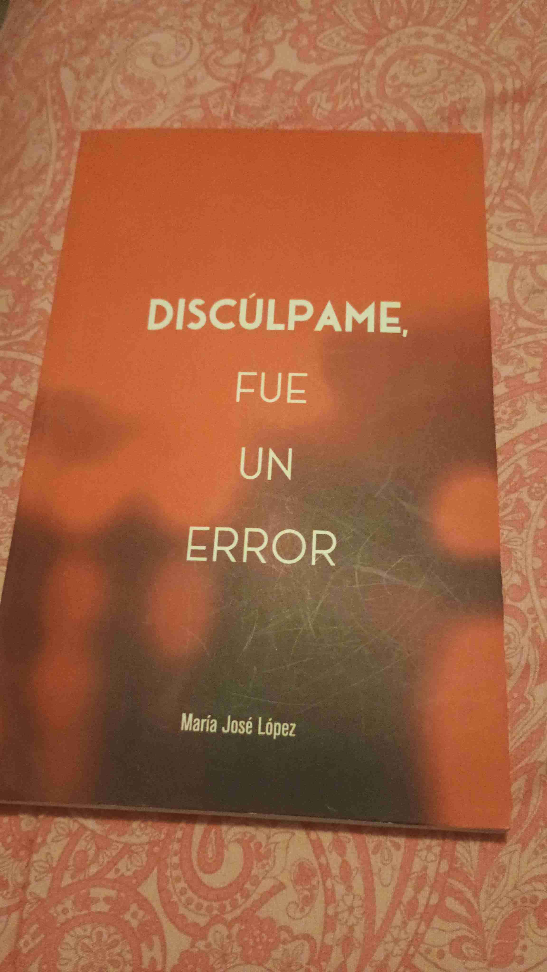 Libro 'Discúlpame, fue un error'