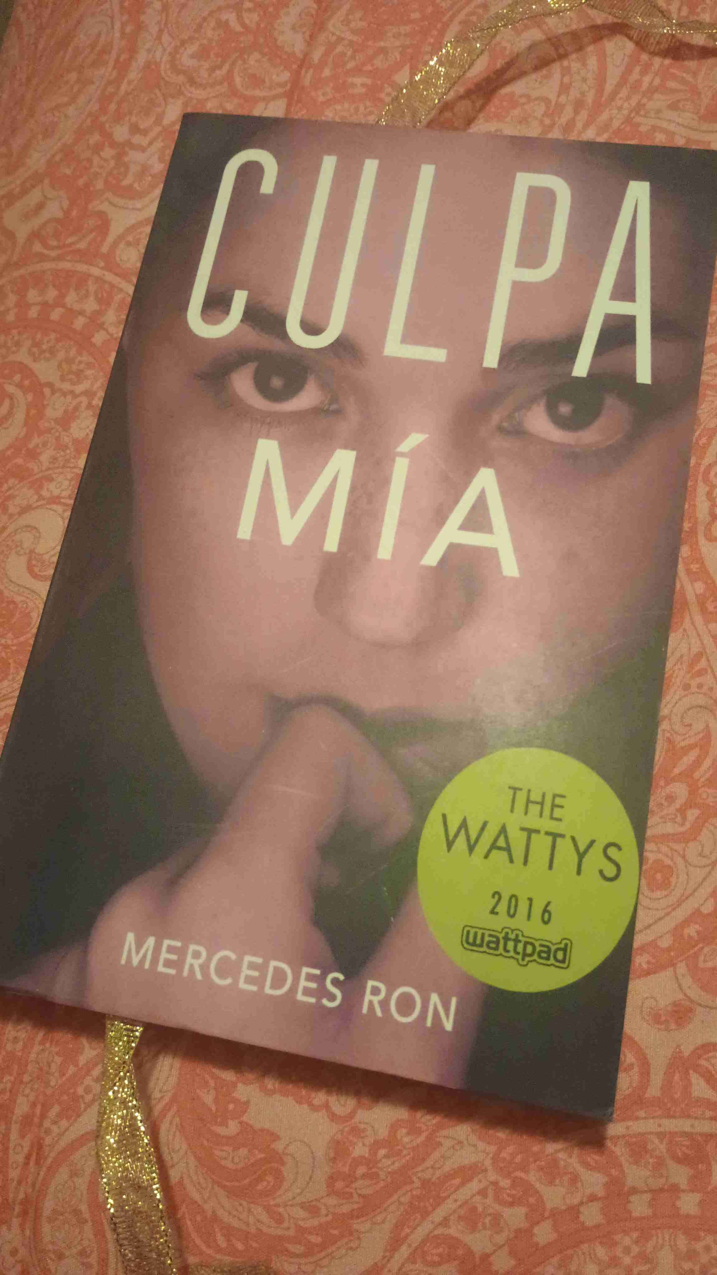 Libro 'Culpa Mía' de Mercedes Ron