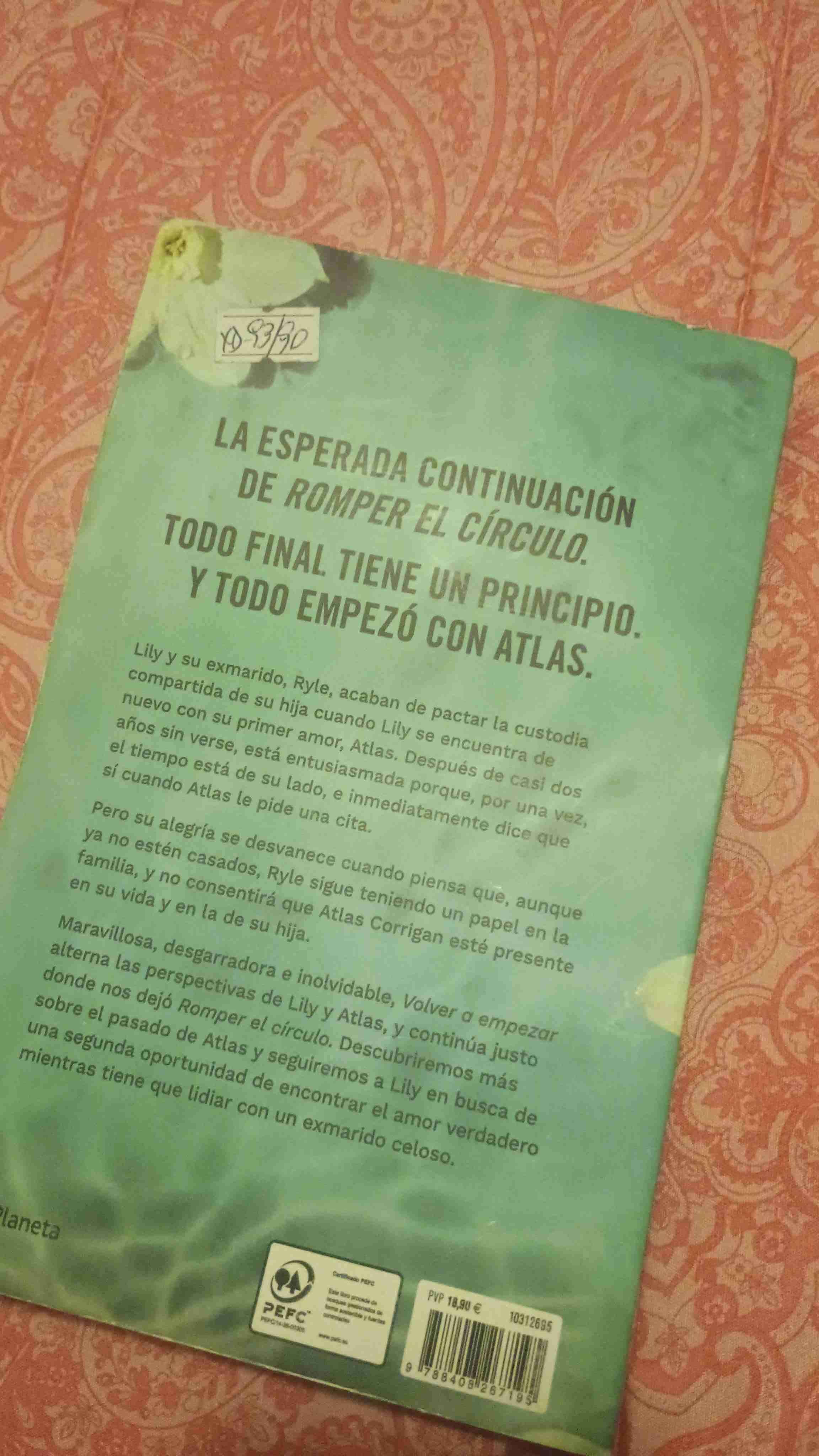 Libro 'Volver a Empezar' - miniatura 2