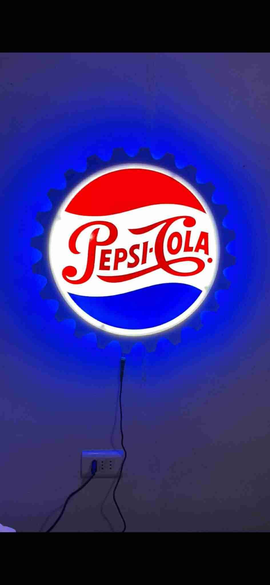 Letrero luminoso Pepsi-Cola