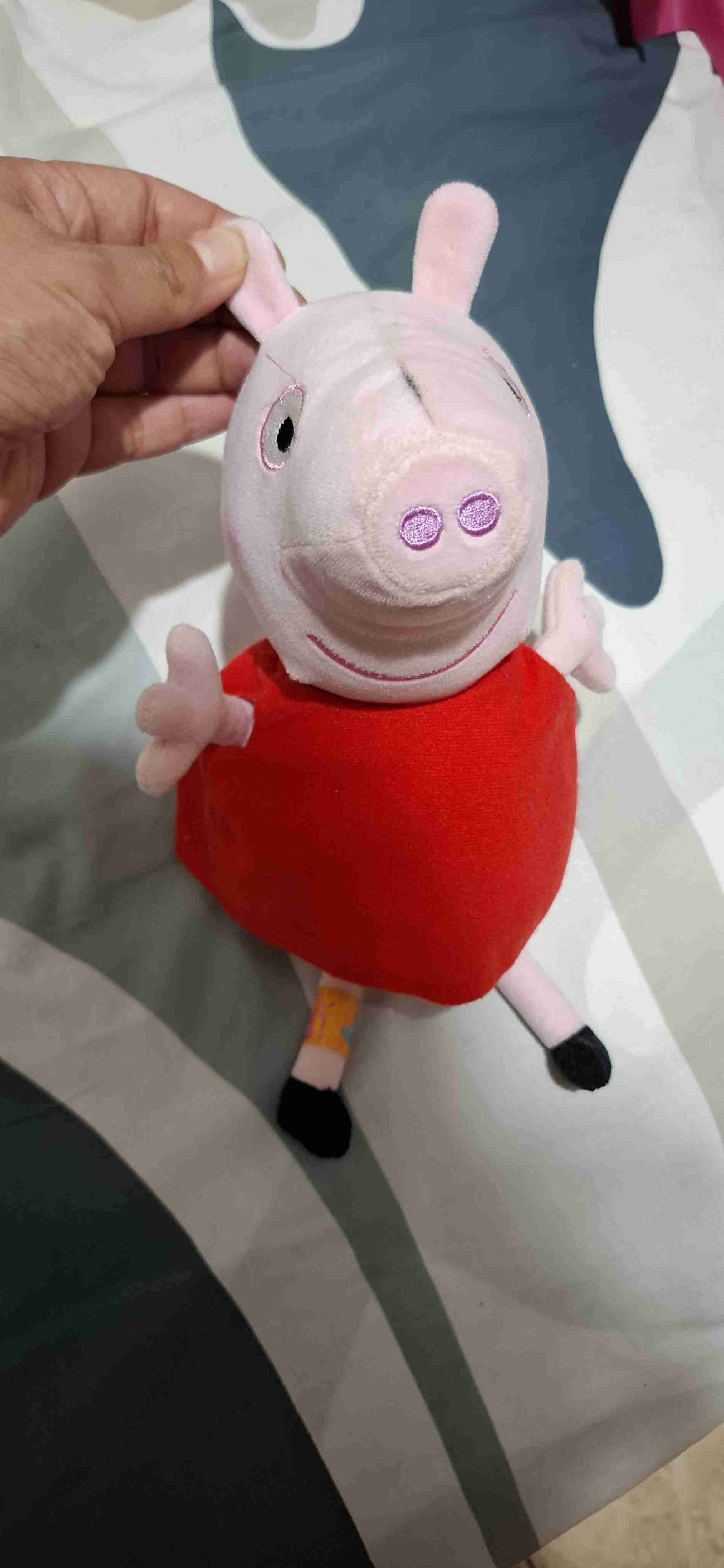 Peluche Peppa Pig vestido rojo - miniatura 2