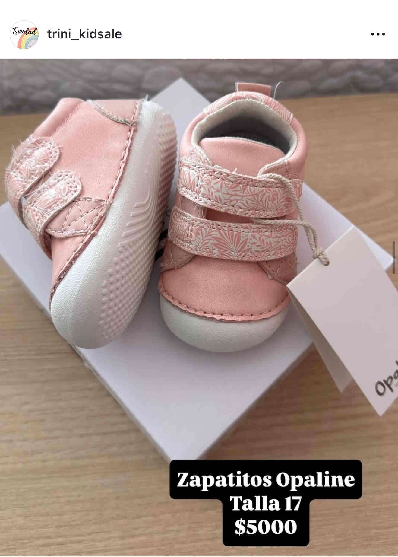 Zapatitos Opaline rosados T17