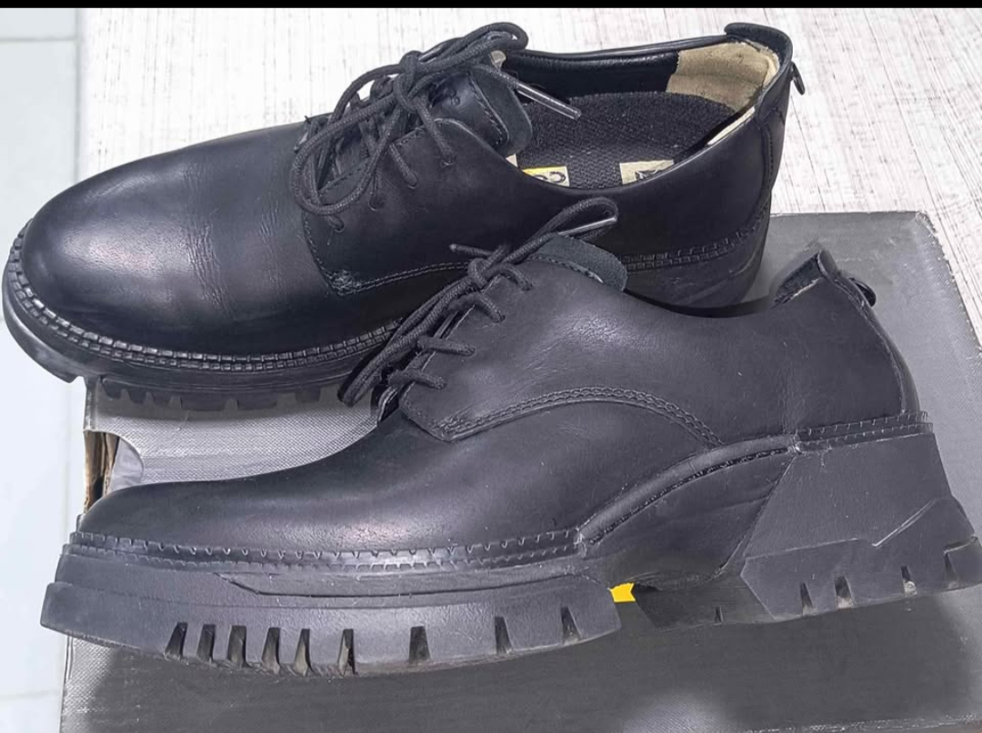 Zapatos formales negros CAT - miniatura 4