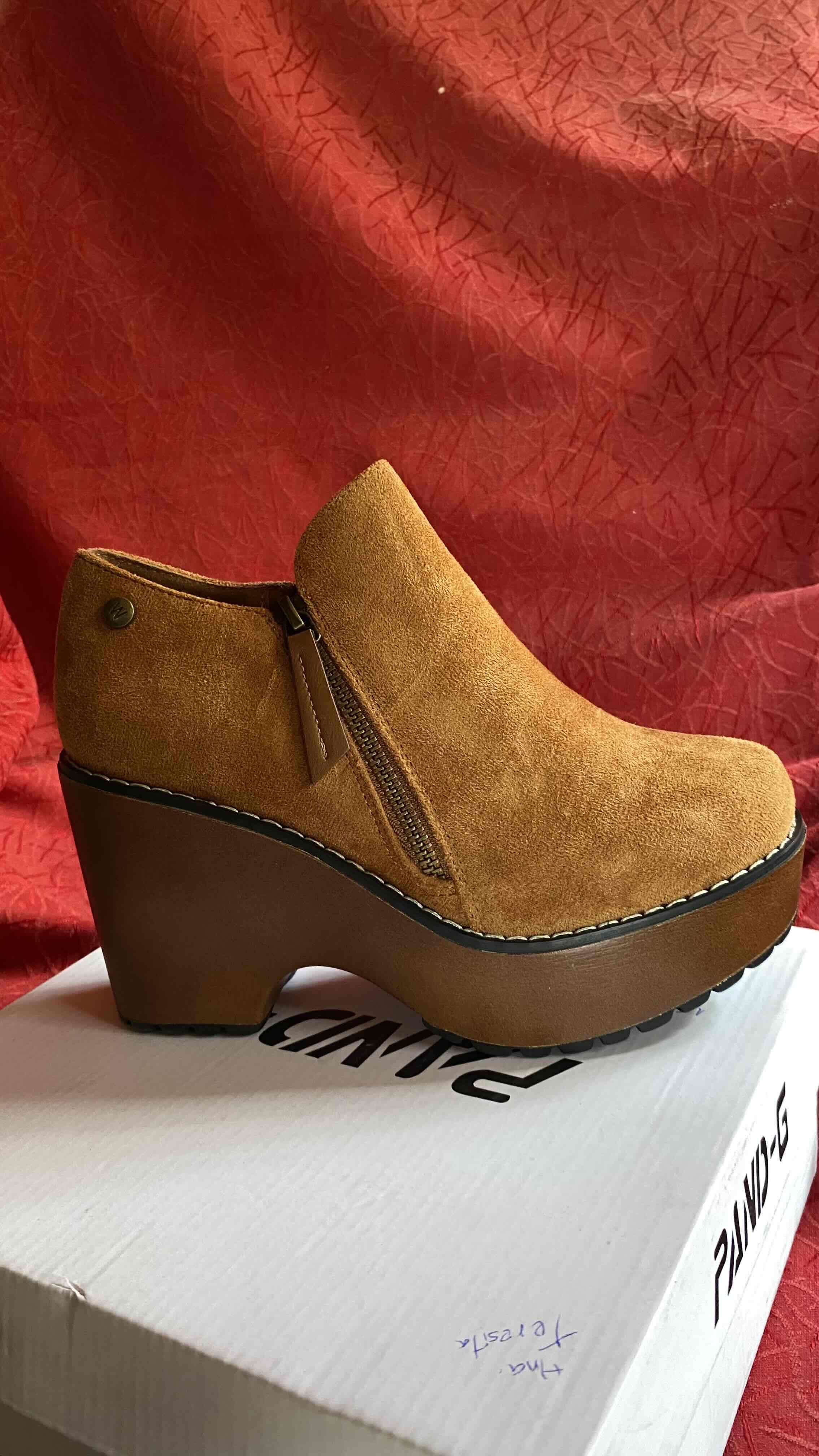 Botines plataforma marrones - miniatura 2