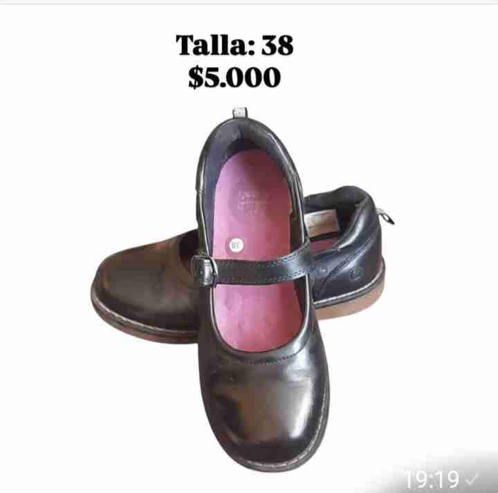 Zapatos negros talla 38