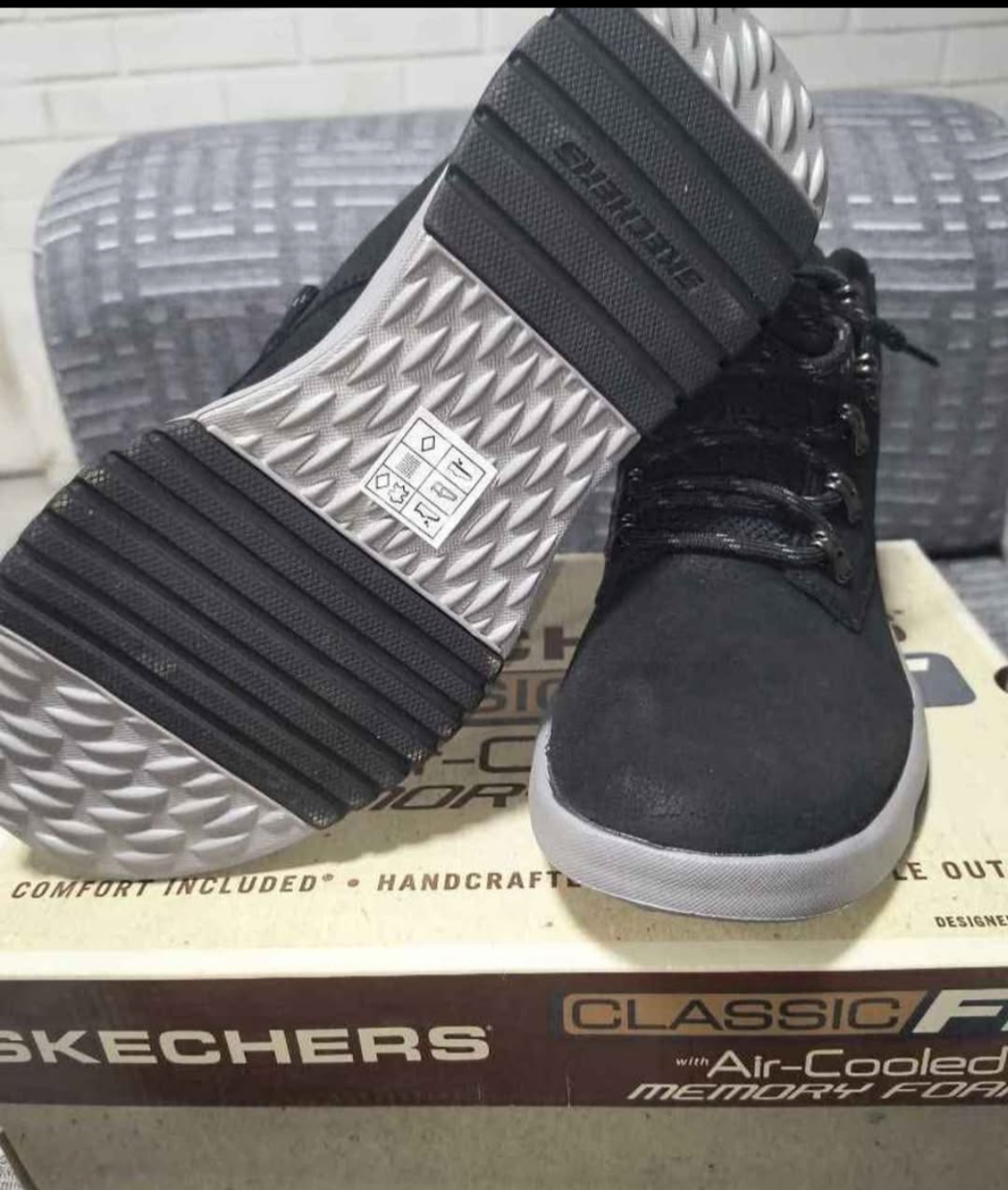 Botines negros Skechers - miniatura 3