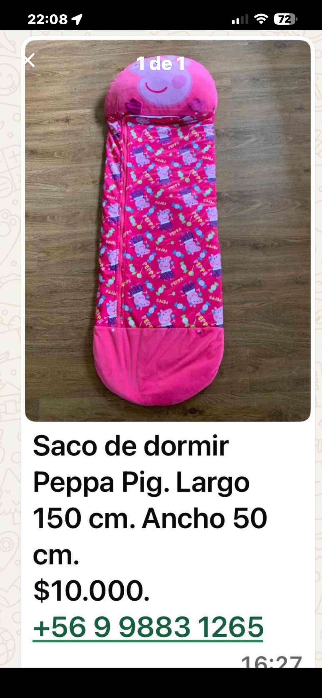 Saco de dormir Peppa Pig