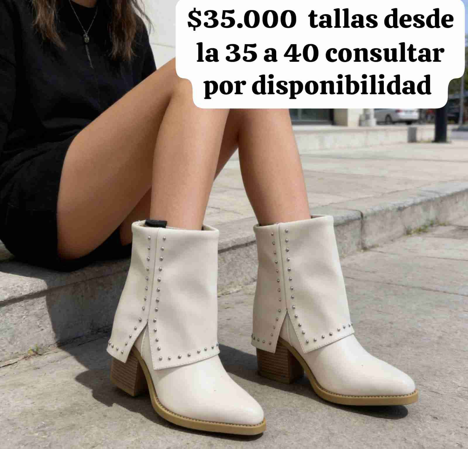 Botas de invierno marrón con pelaje - miniatura 4
