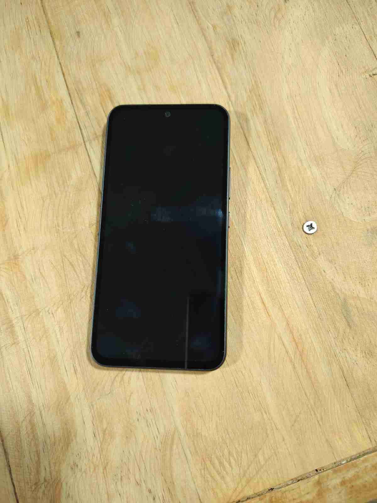 Teléfono inteligente negro