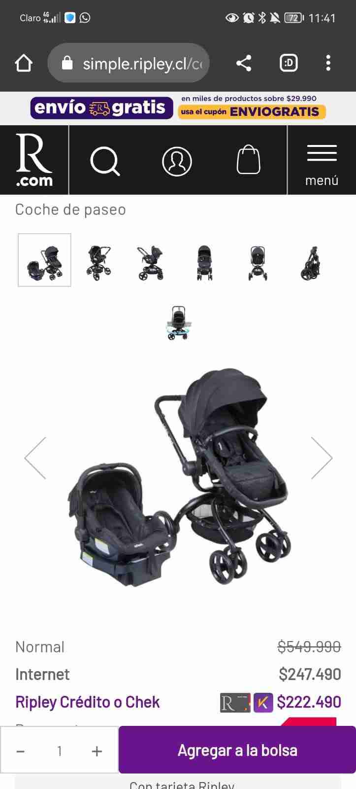 Coche TRAVEL system 360 marca infanti - miniatura 6
