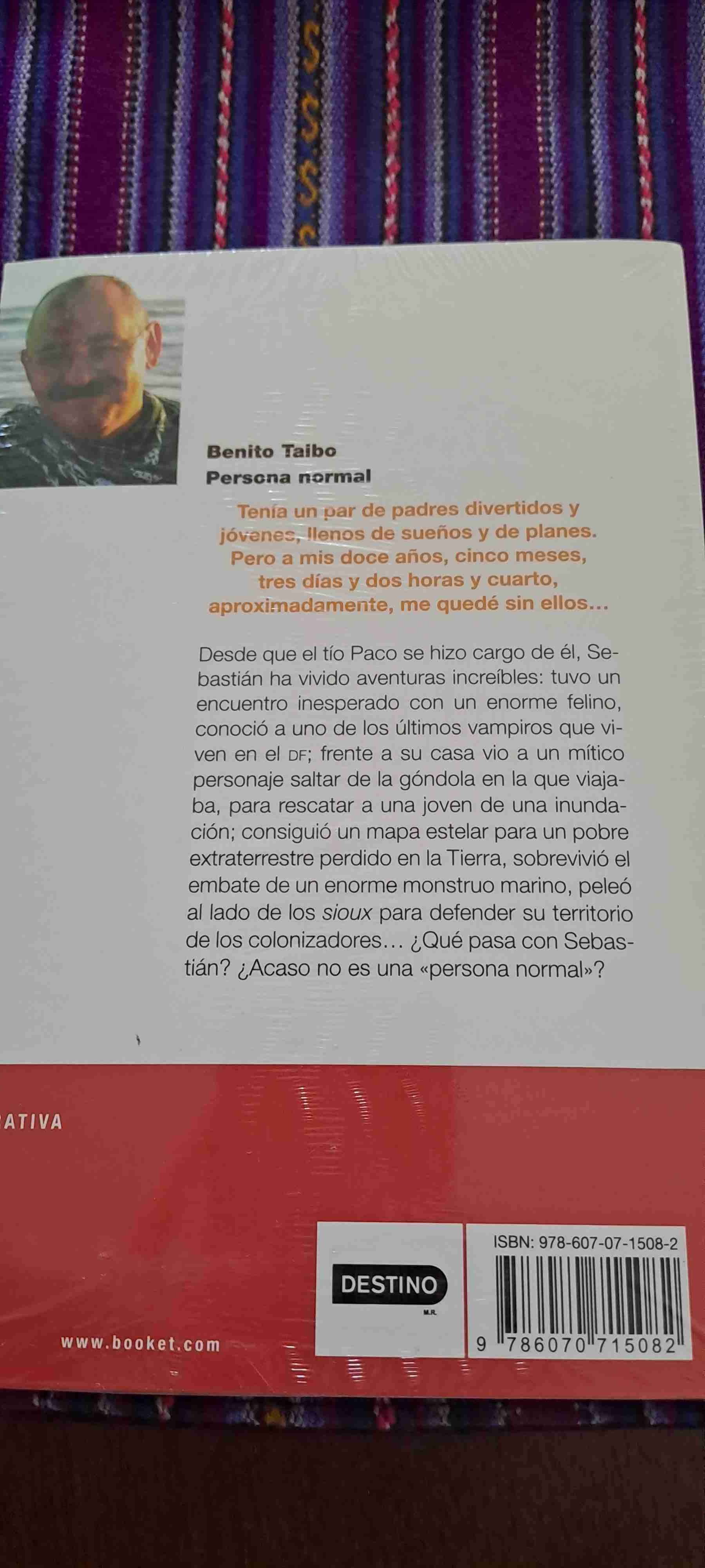 Libro 'Persona Normal' Benito Taibo - miniatura 2