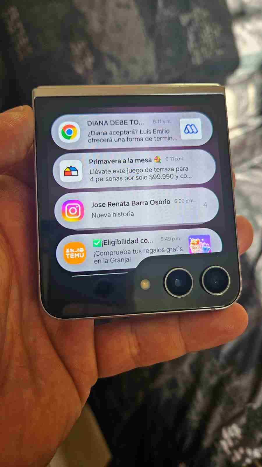 Smartphone plegable flip z5 - miniatura 2