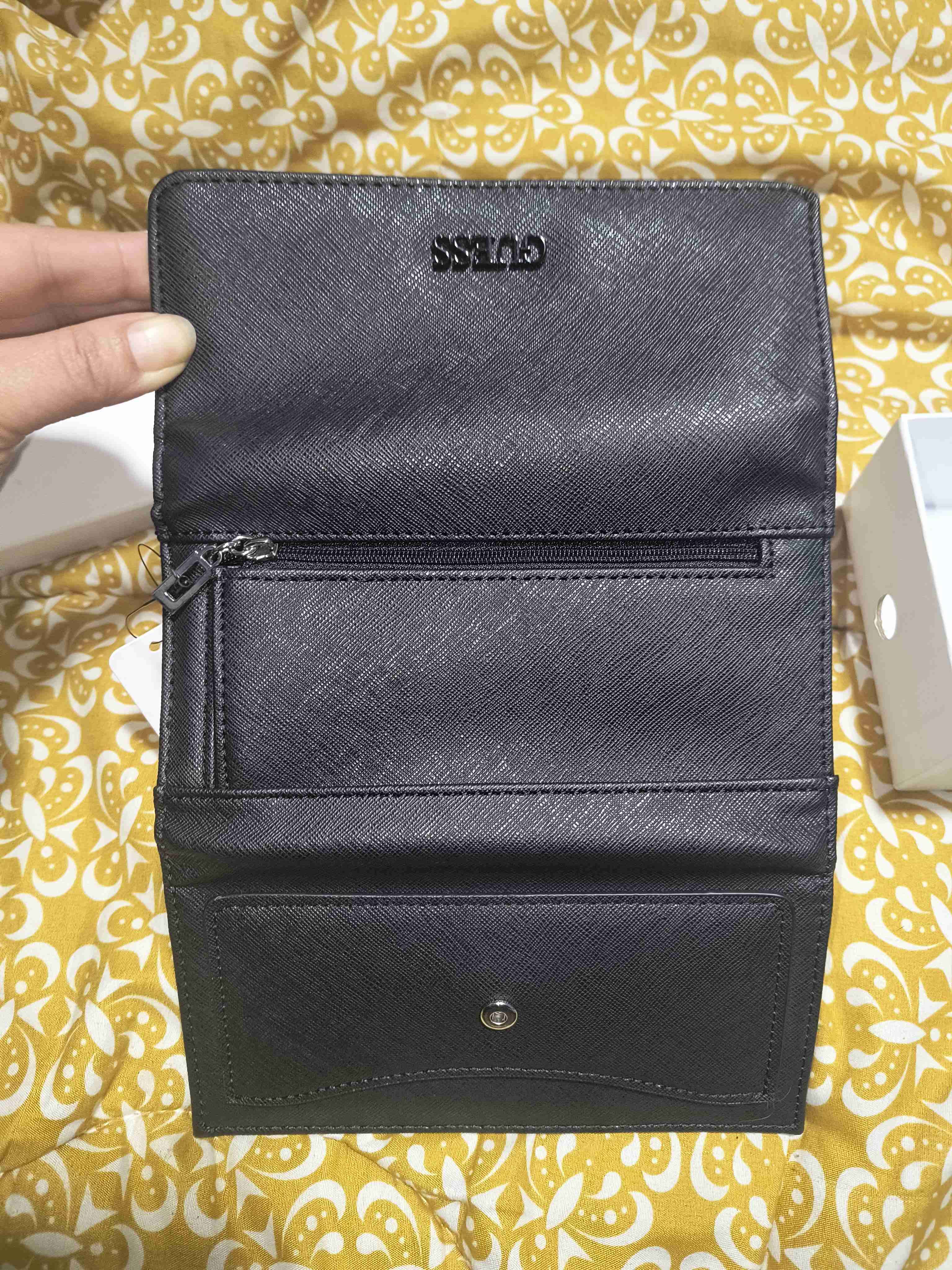 Cartera negra Guess - miniatura 3