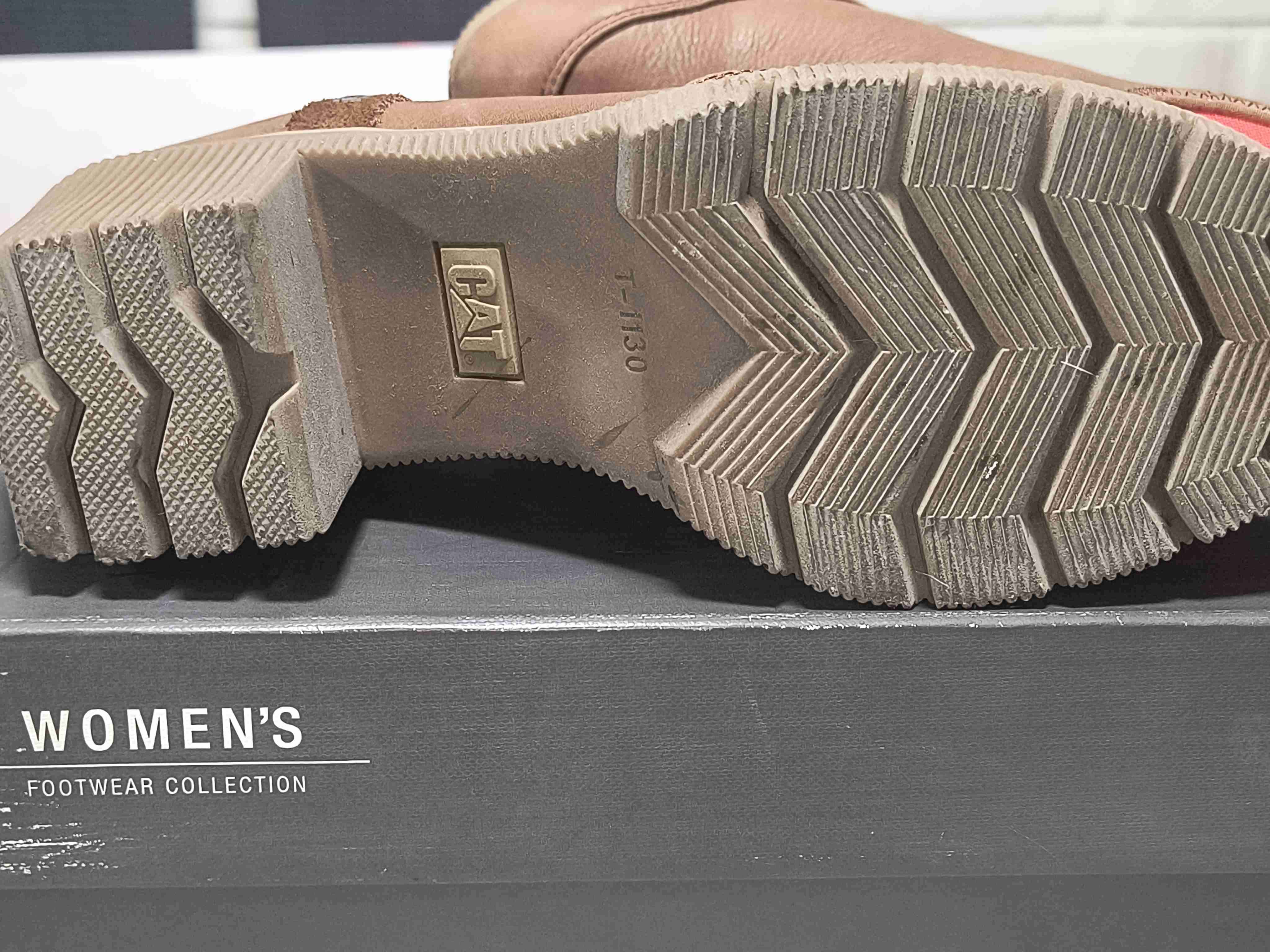 Botines CAT de cuero marrón - miniatura 5