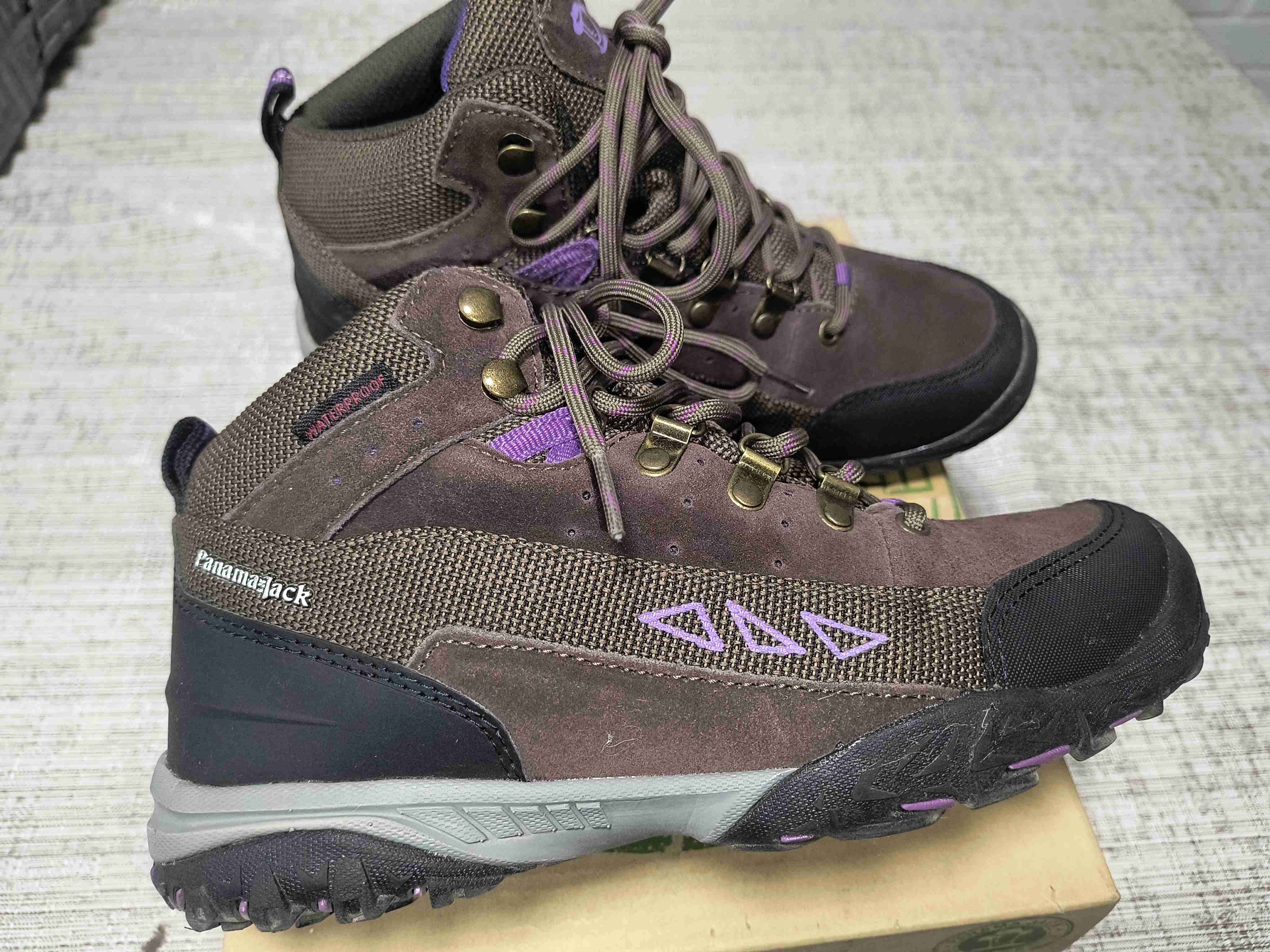 Botas Panamá Jack de trekking marrones - miniatura 3