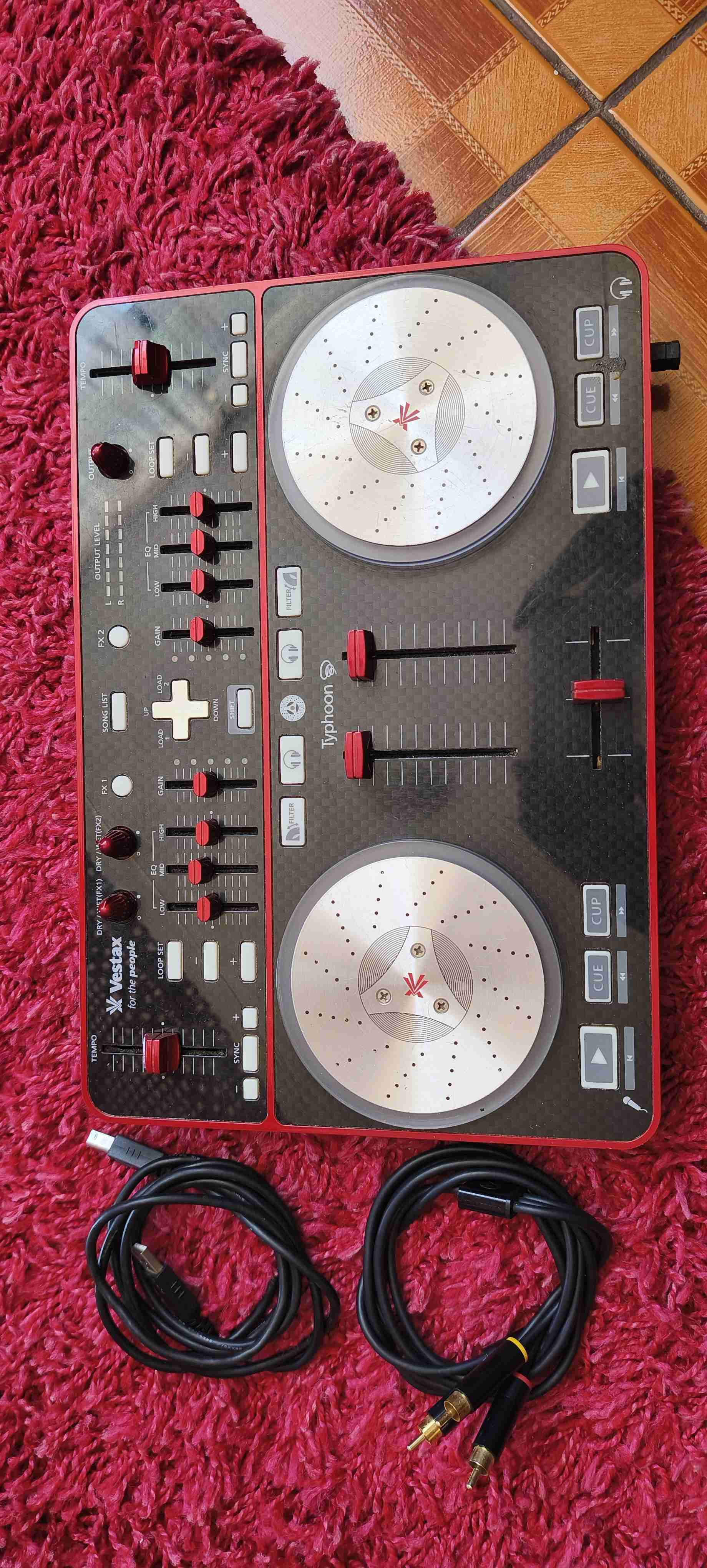 Controlador DJ Vestax Typhoon - miniatura 2