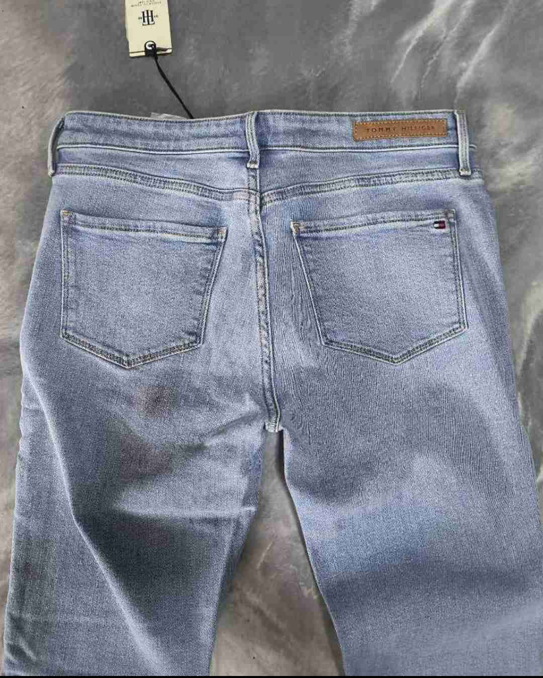 Jeans Tommy Hilfiger azul claros nuevos - miniatura 3