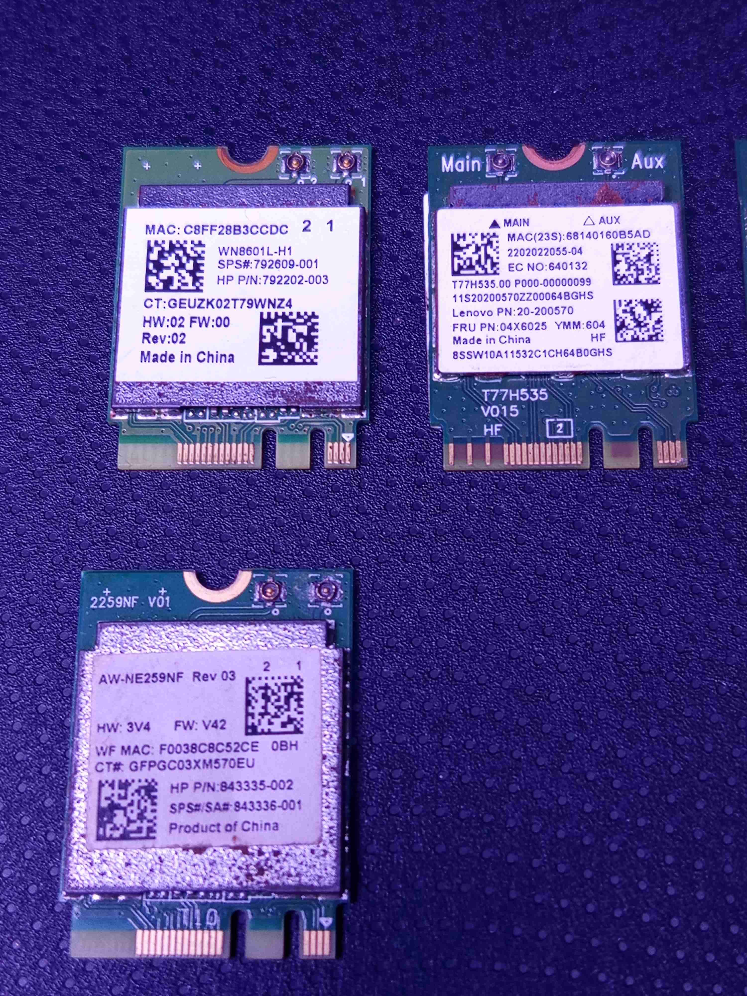 Tarjetas wifi  PCIe para notebook o pc - miniatura 2
