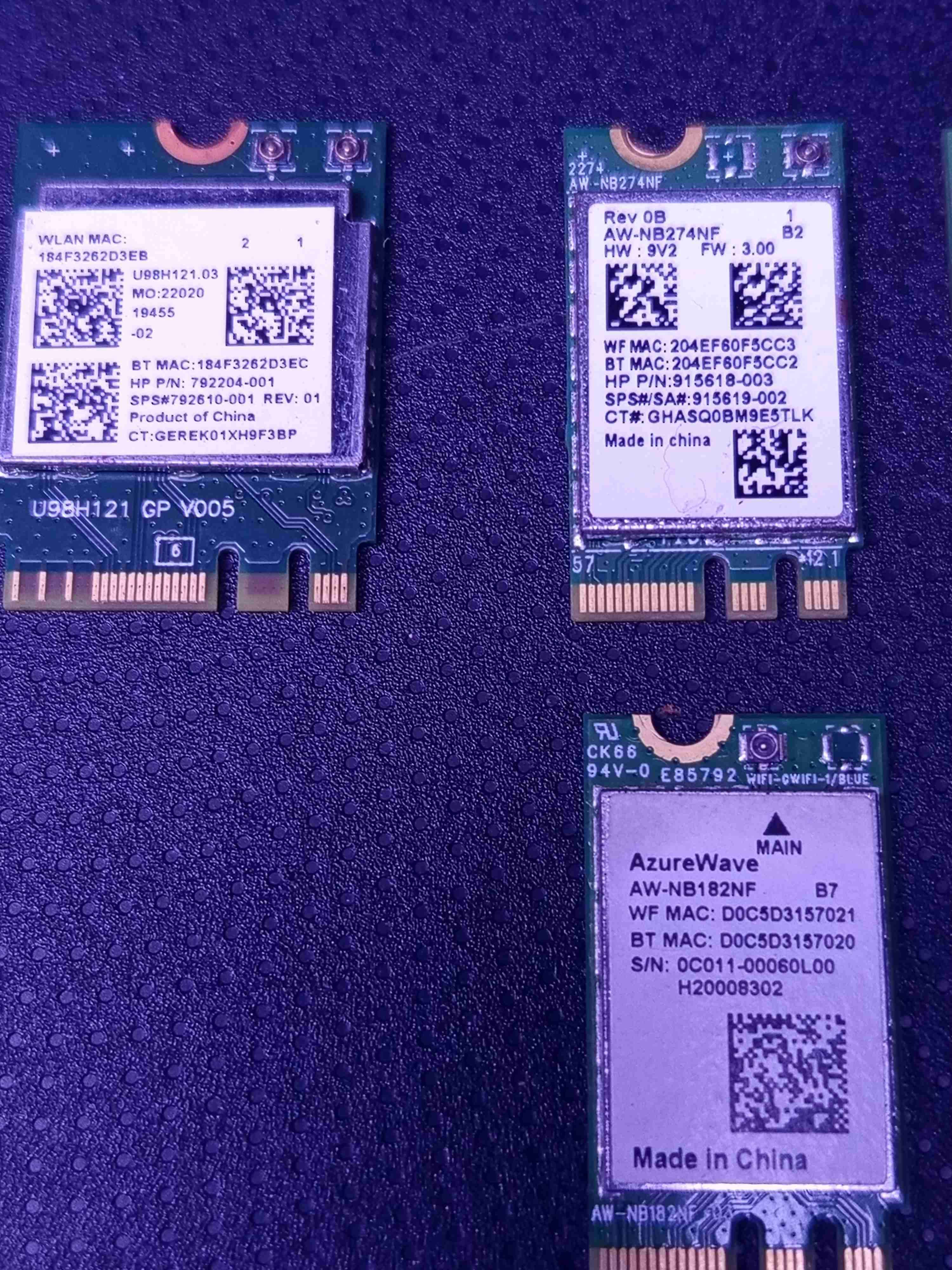 Tarjetas wifi  PCIe para notebook o pc - miniatura 3