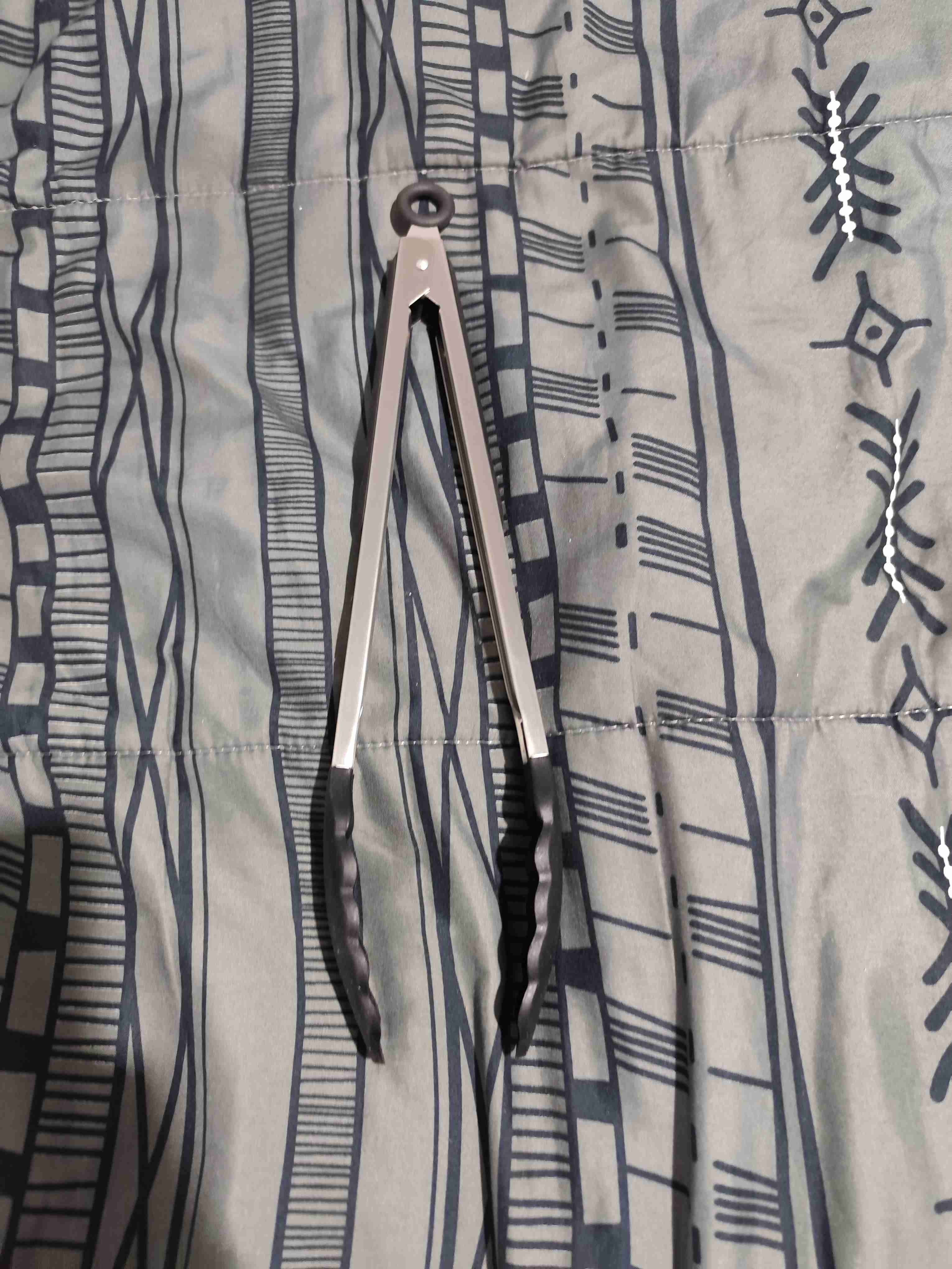 Pinza de cocina de acero inoxidable