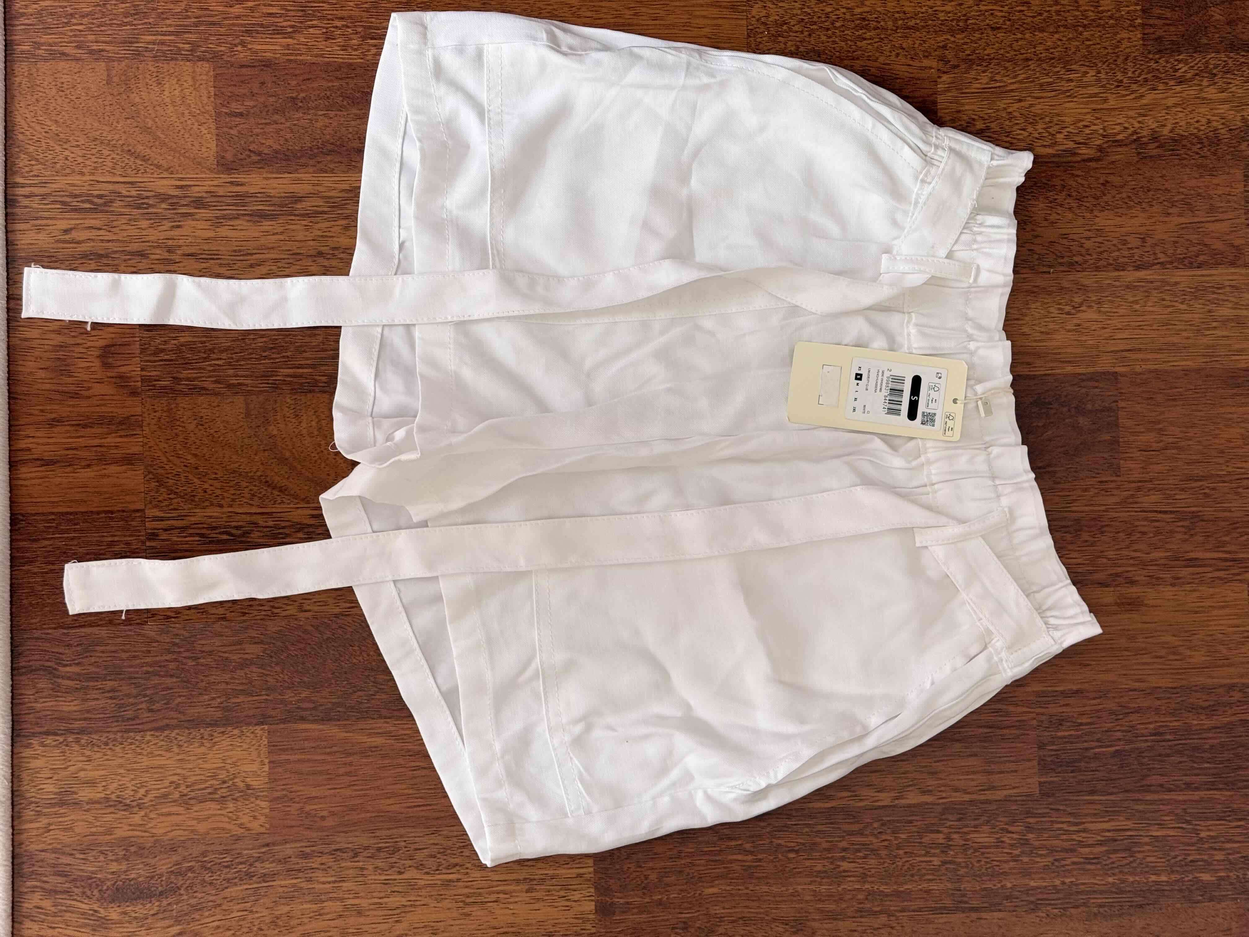 Shorts blancos talla S