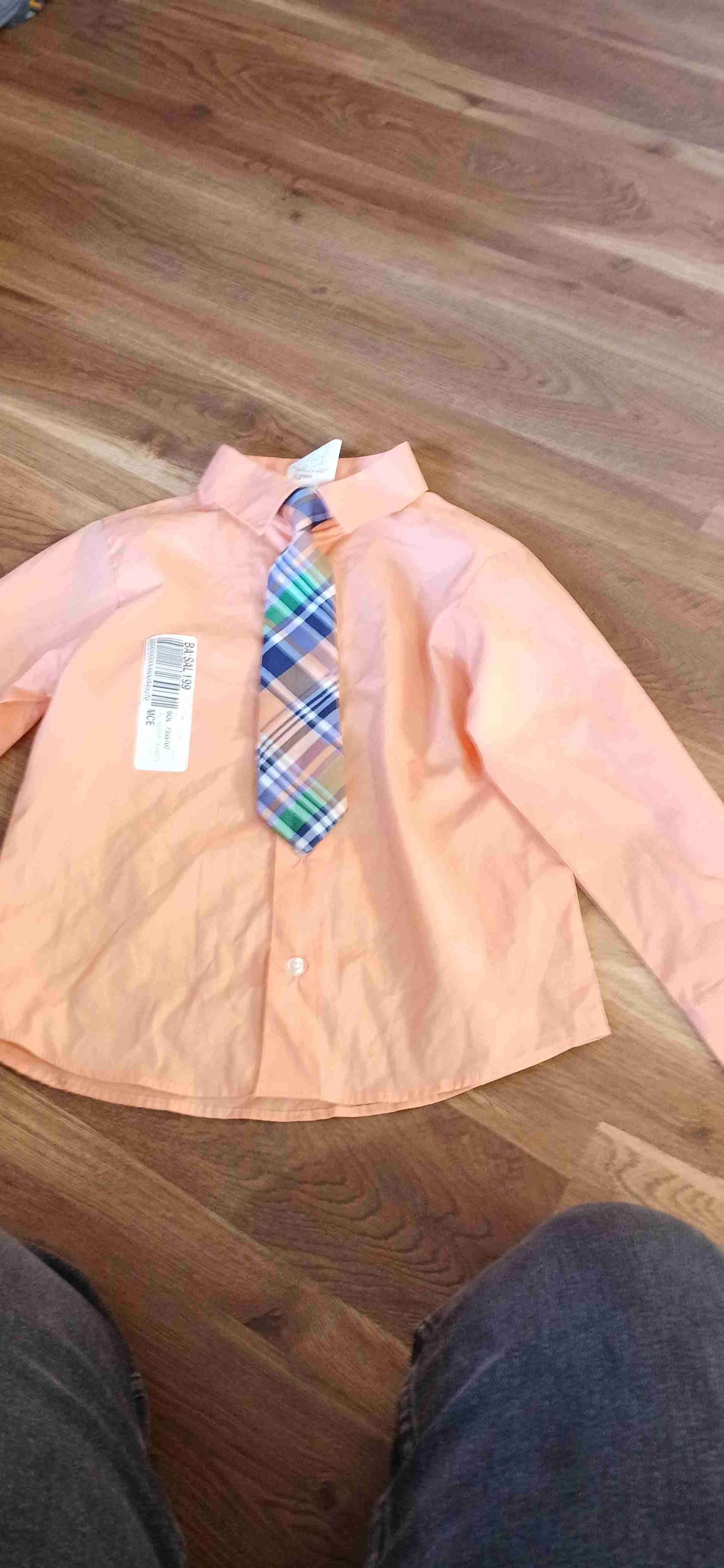 Camisa con corbata talla 6