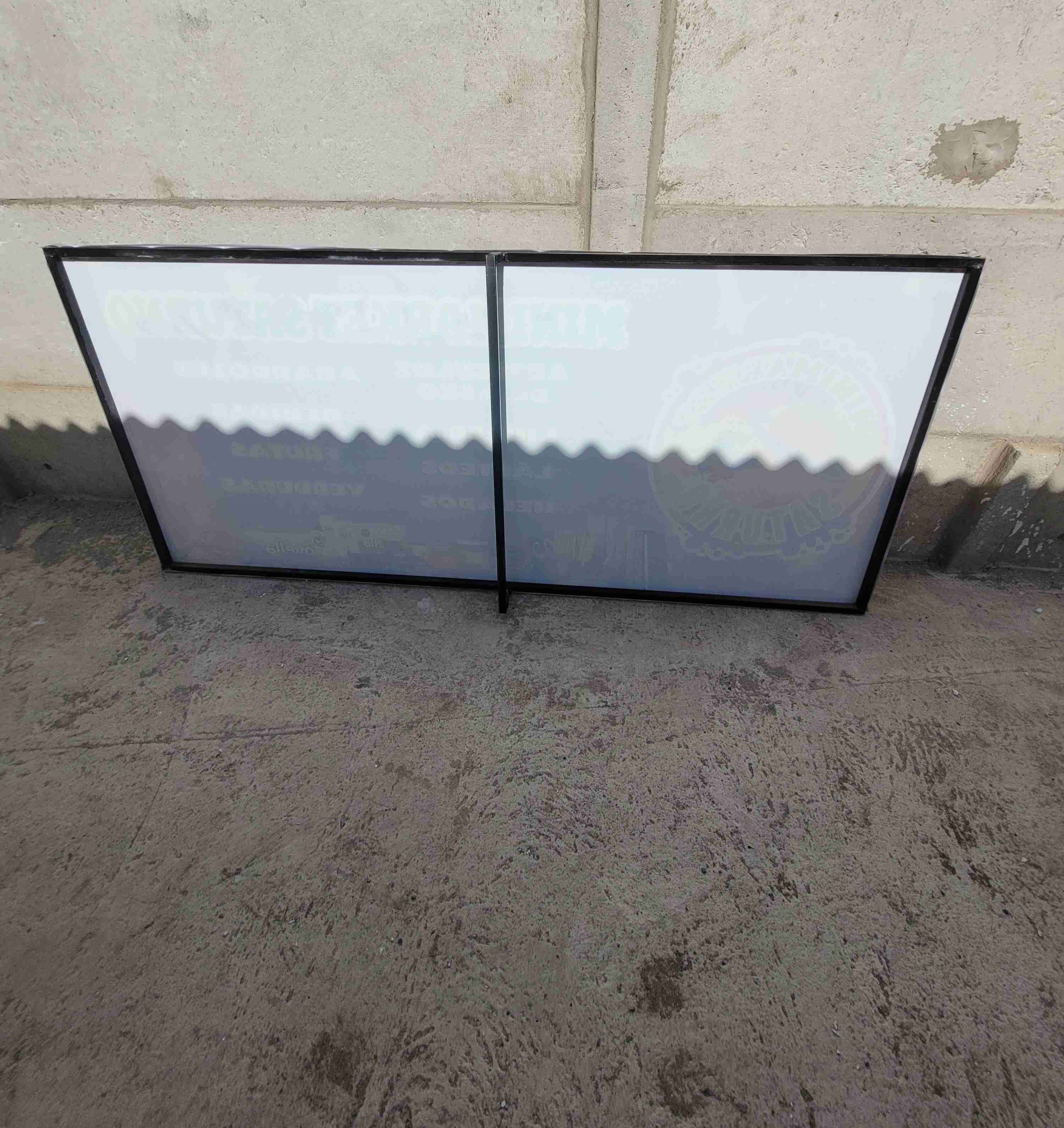 Letrero Luminoso  con marco metálico - miniatura 2