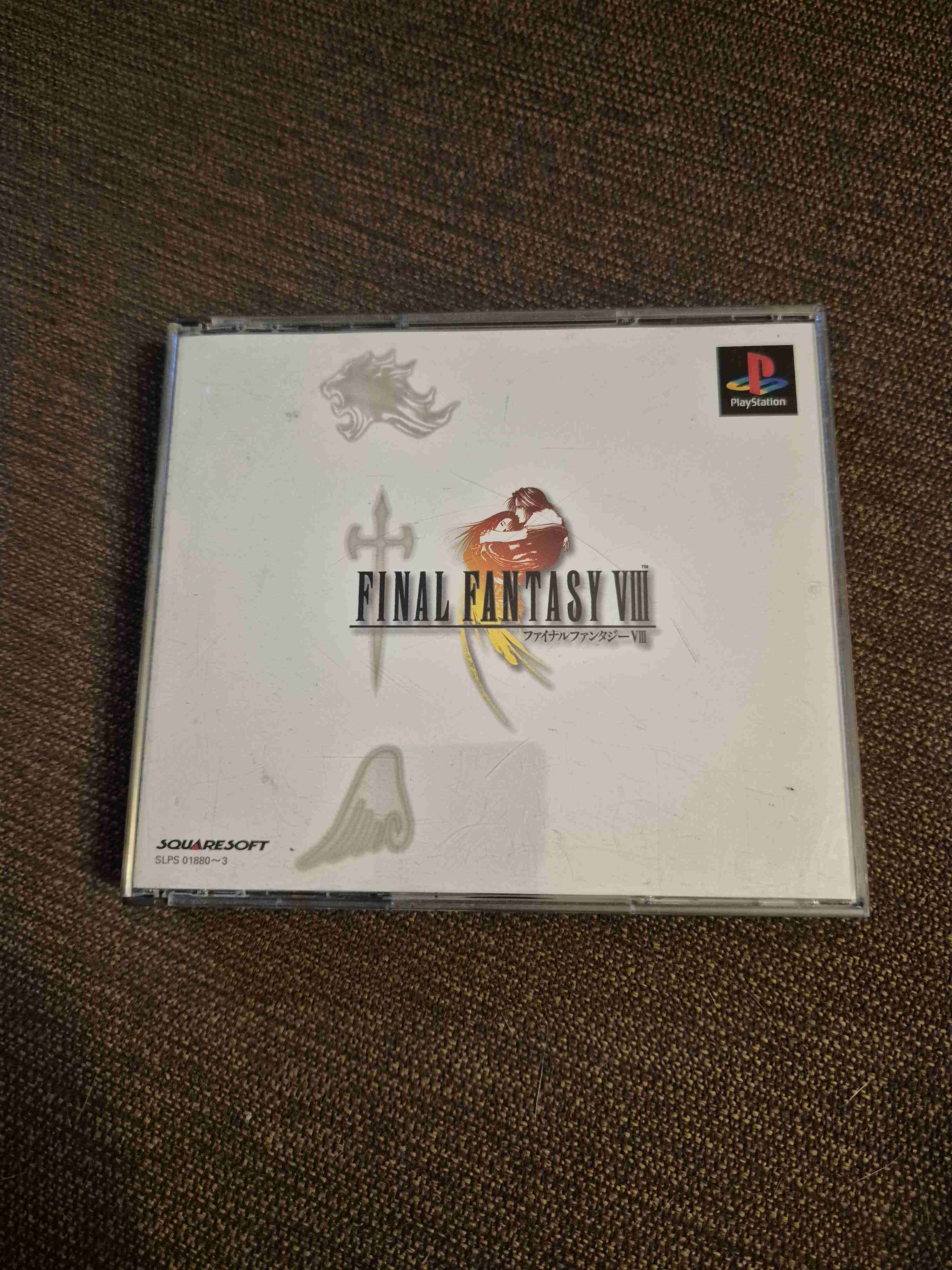 Final Fantasy VIII – PS1 (Original, 4 Discos, Japo