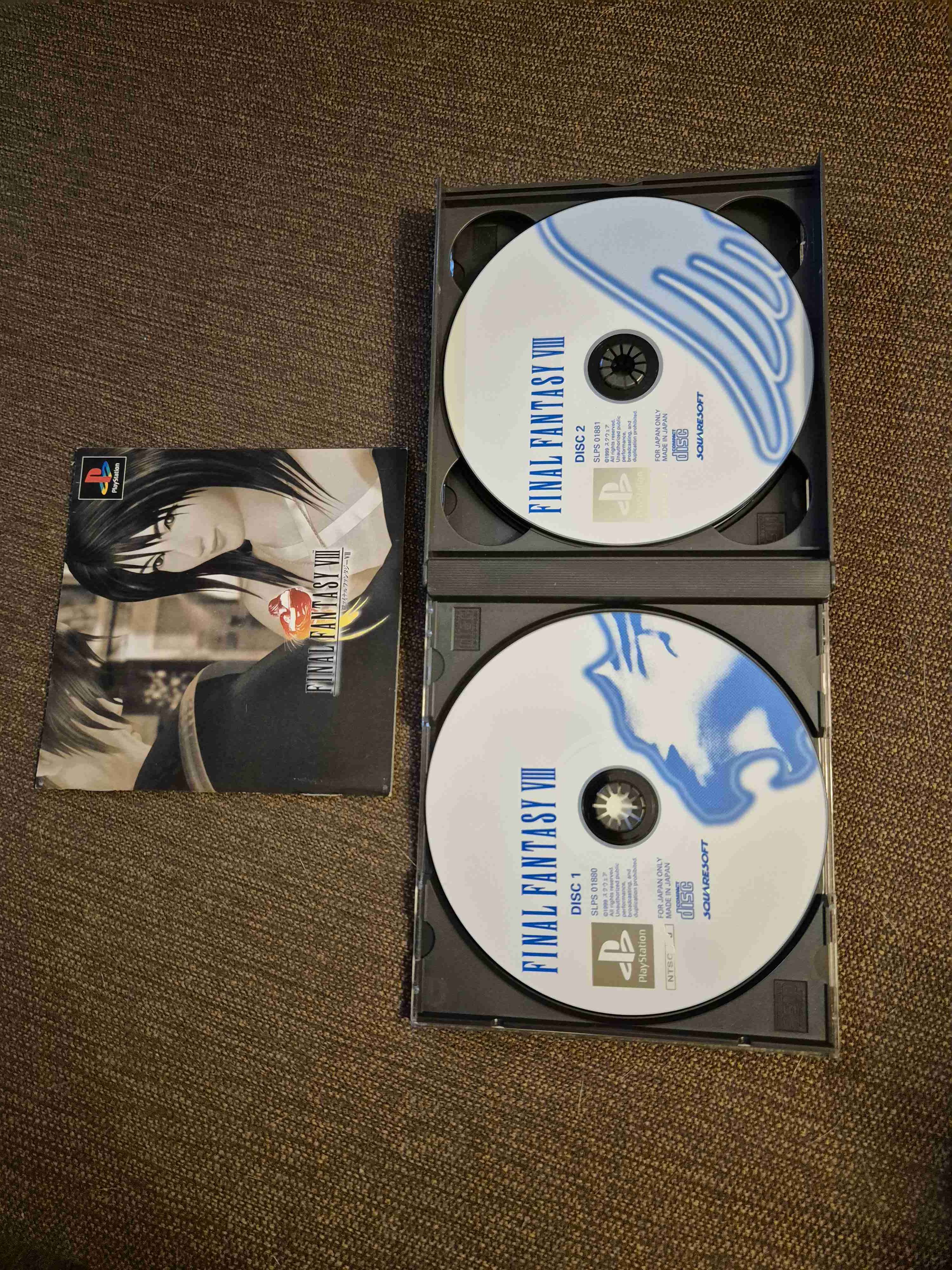 Final Fantasy VIII – PS1 (Original, 4 Discos, Japo - miniatura 3