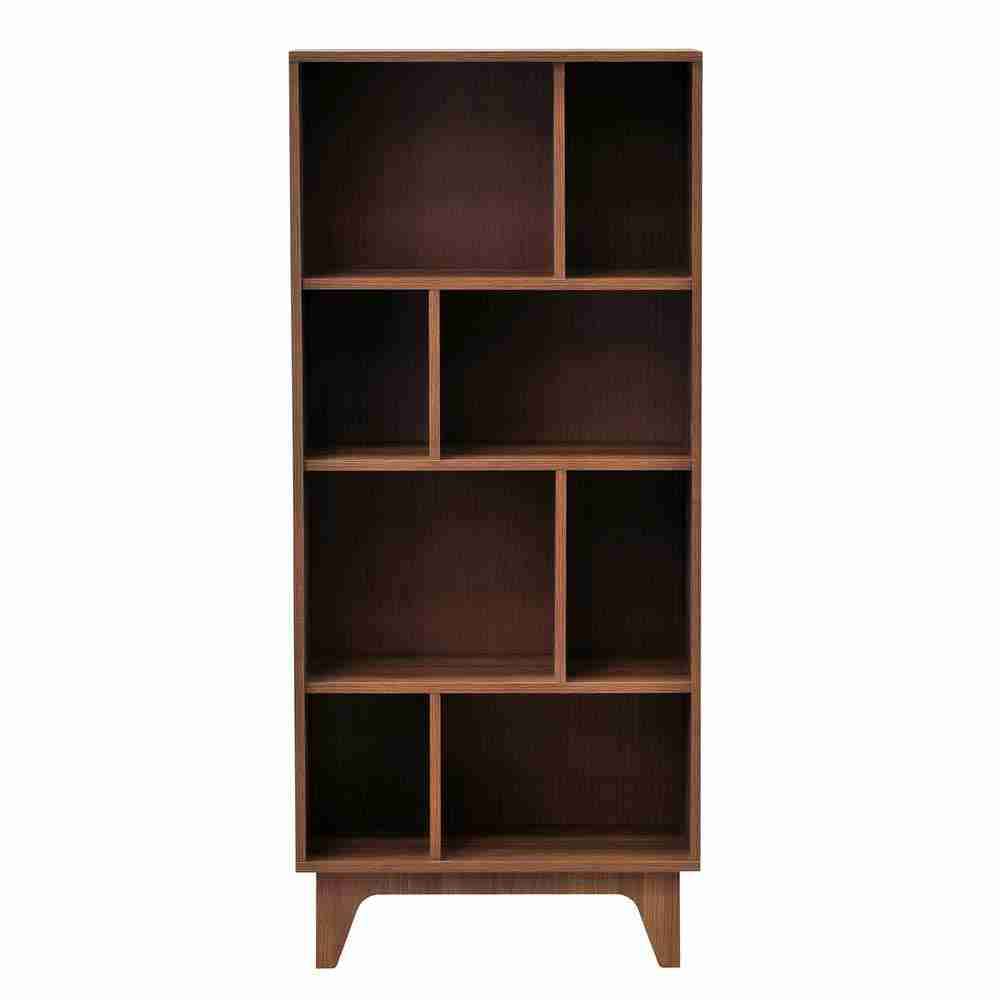 Estantería de madera alta