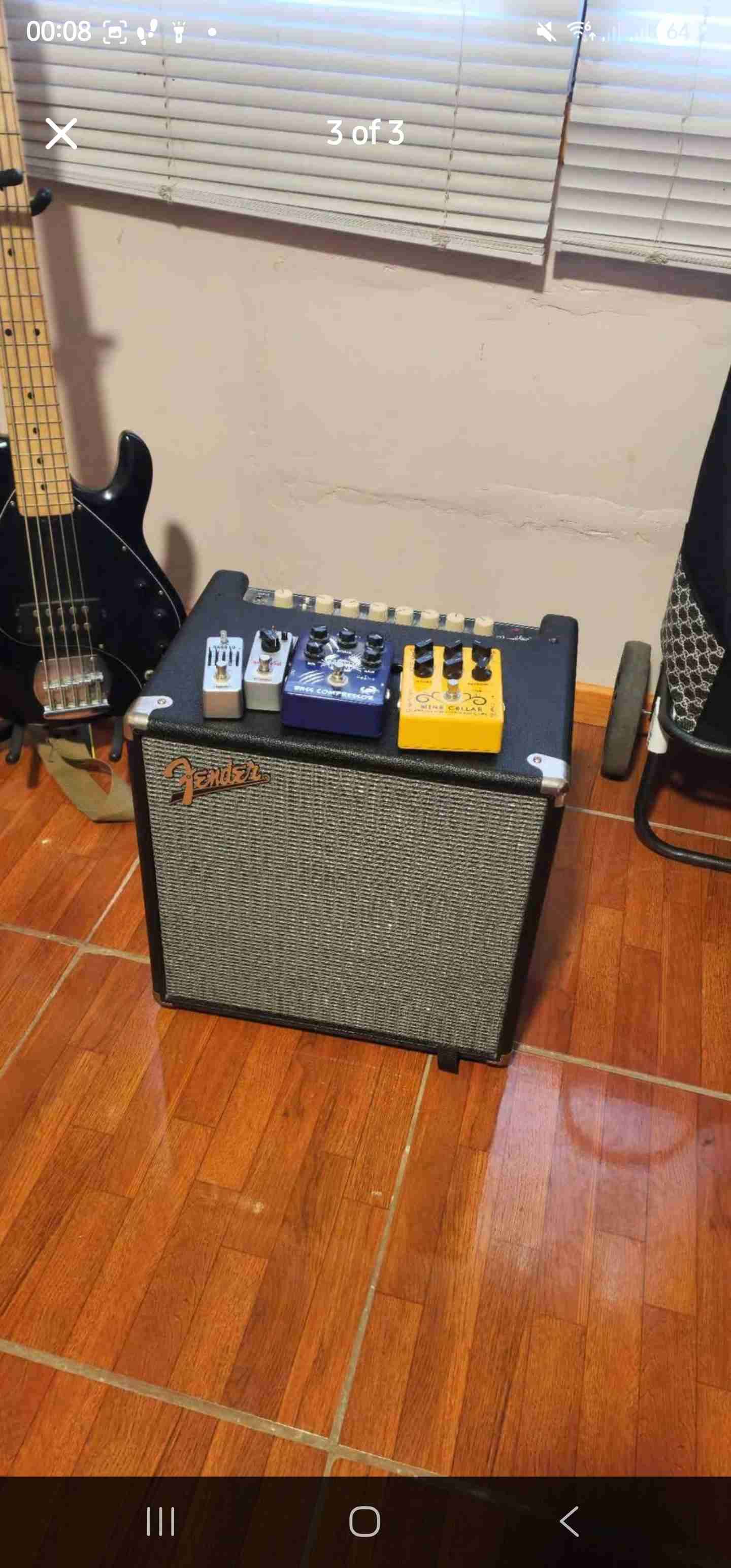 Amplificador de bajo fender rumble 40