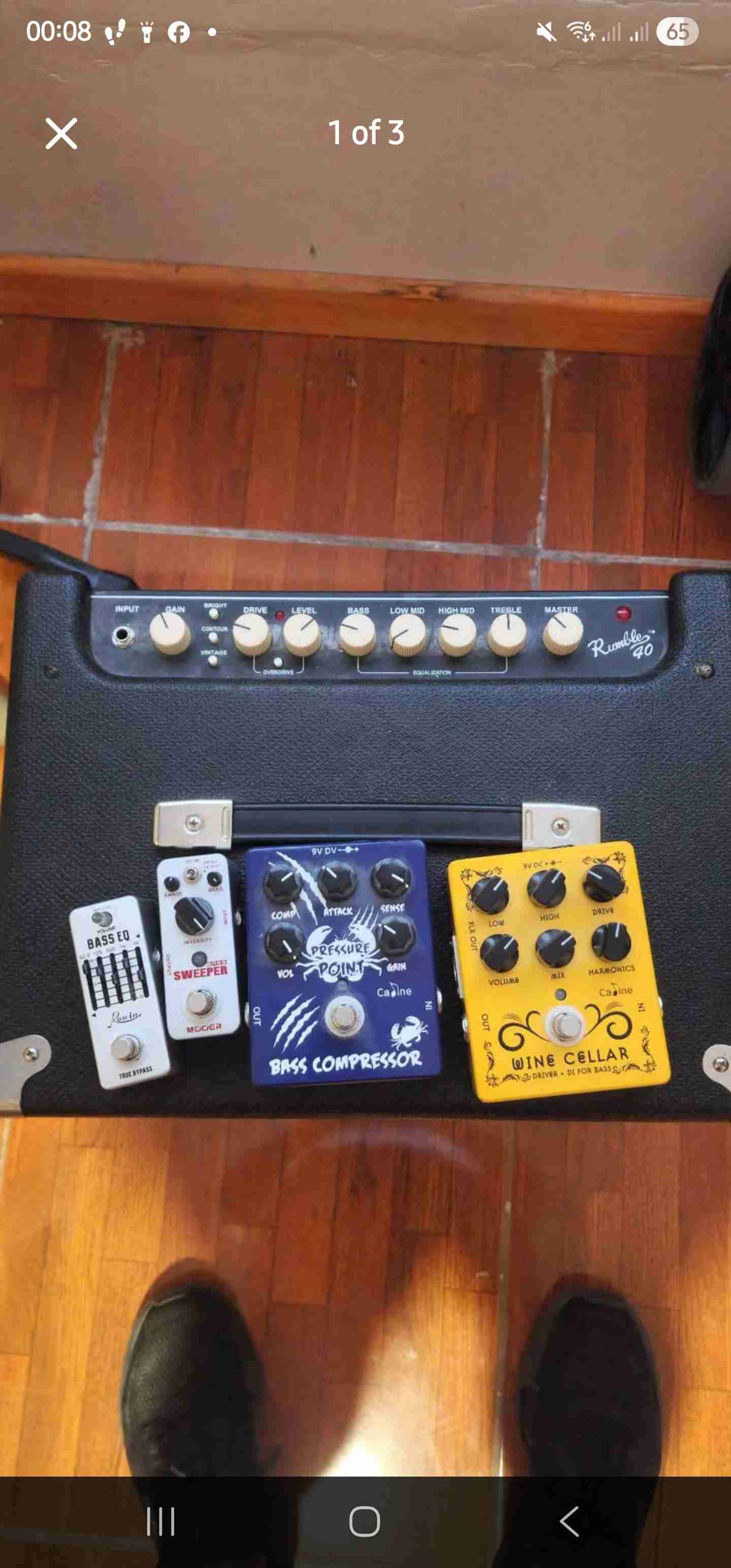 Amplificador de bajo fender rumble 40 - miniatura 3