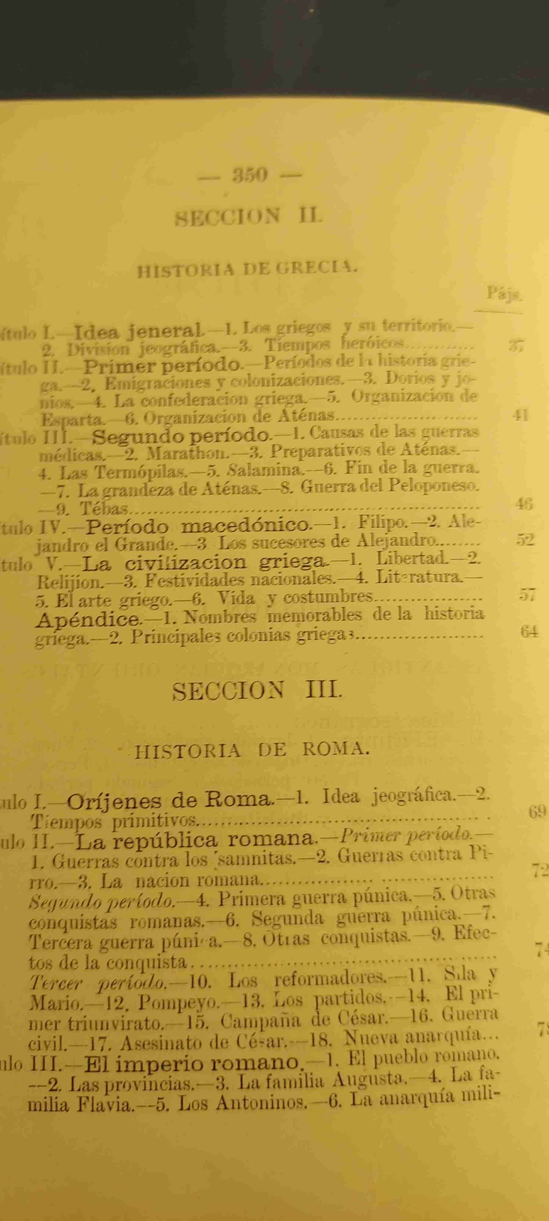 Libro antiguo historia del mundo 1893 - miniatura 3